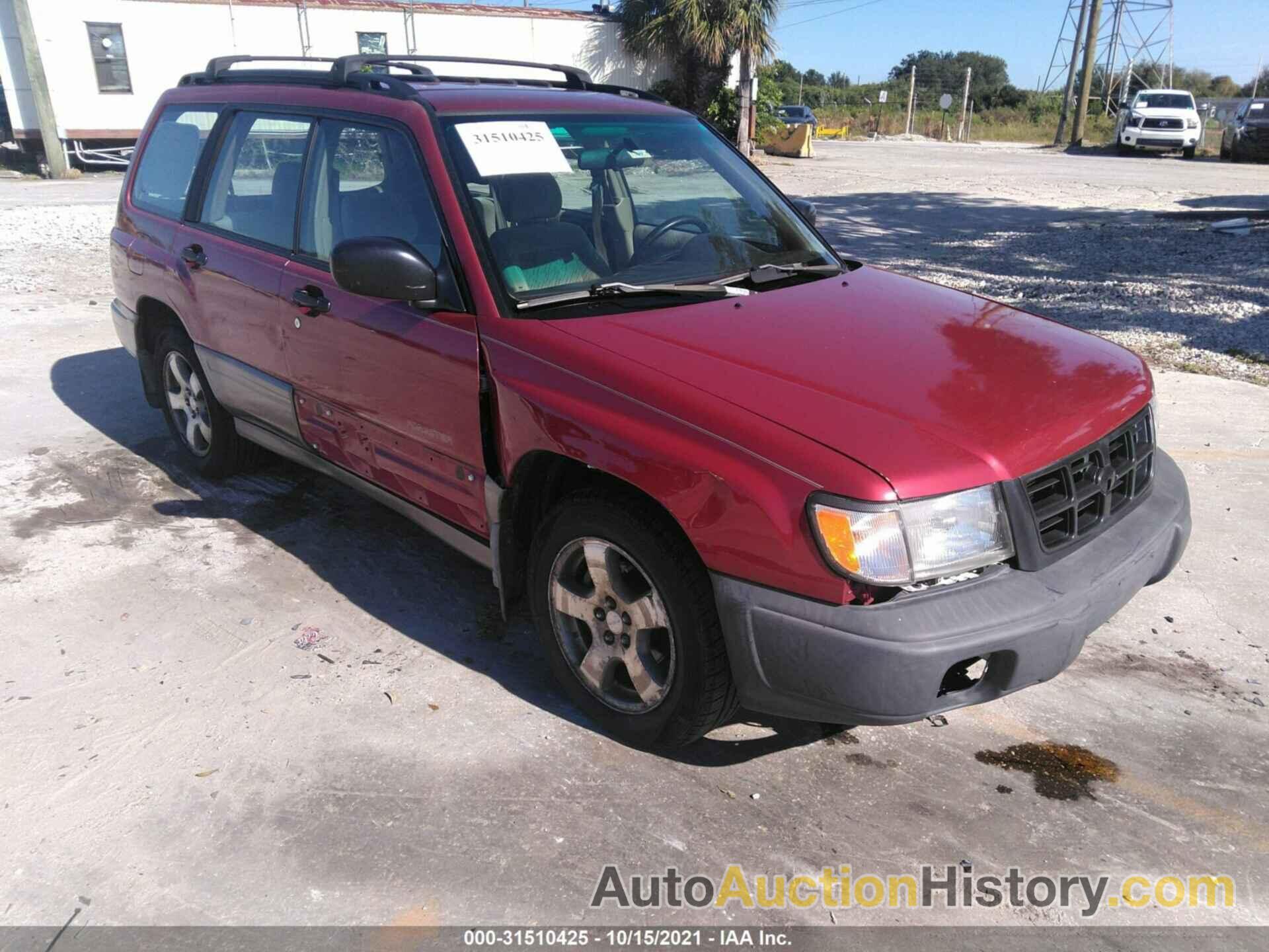 SUBARU FORESTER S, JF1SF6558XH700719