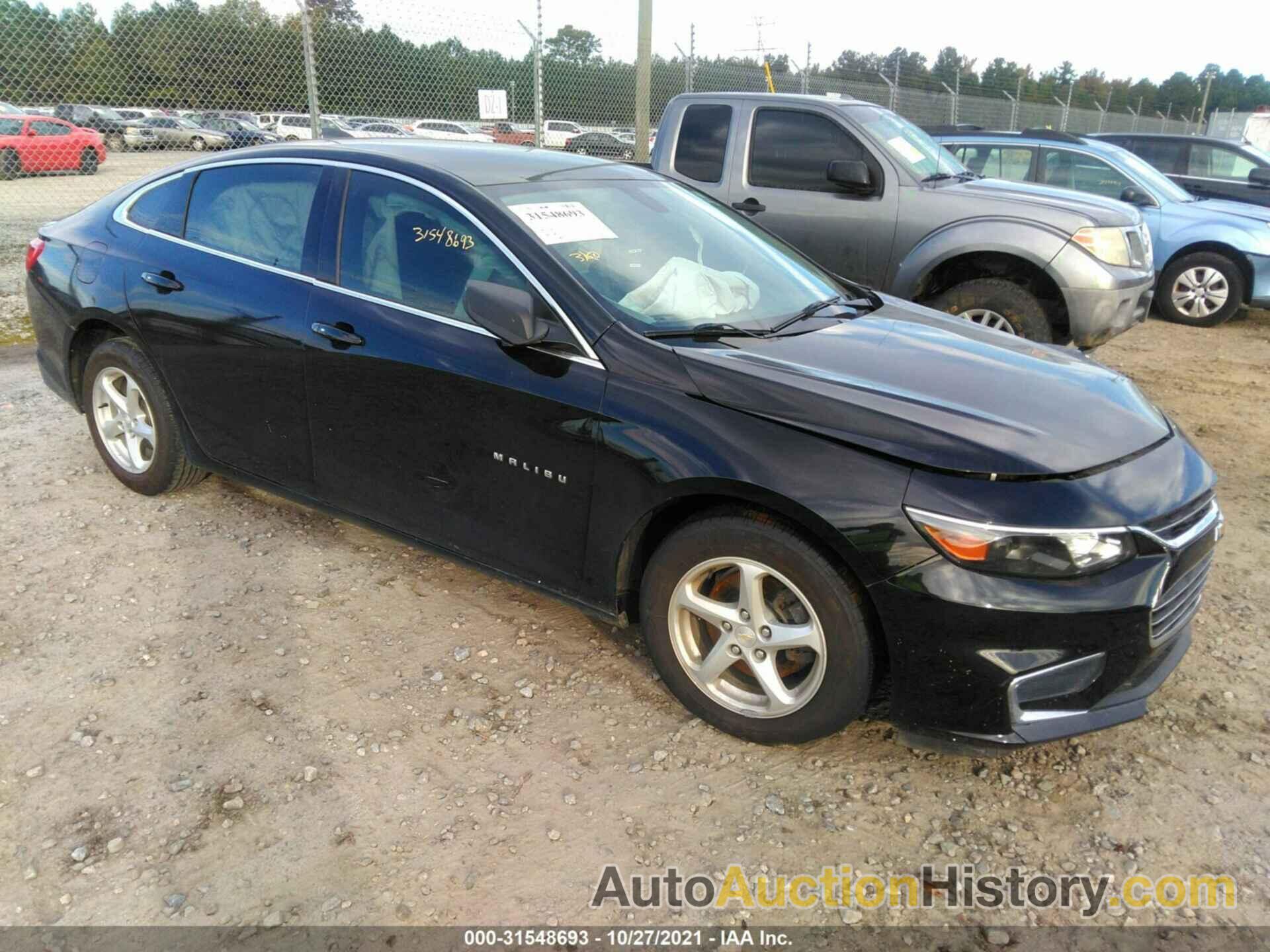 CHEVROLET MALIBU LS, 1G1ZB5STXHF254791