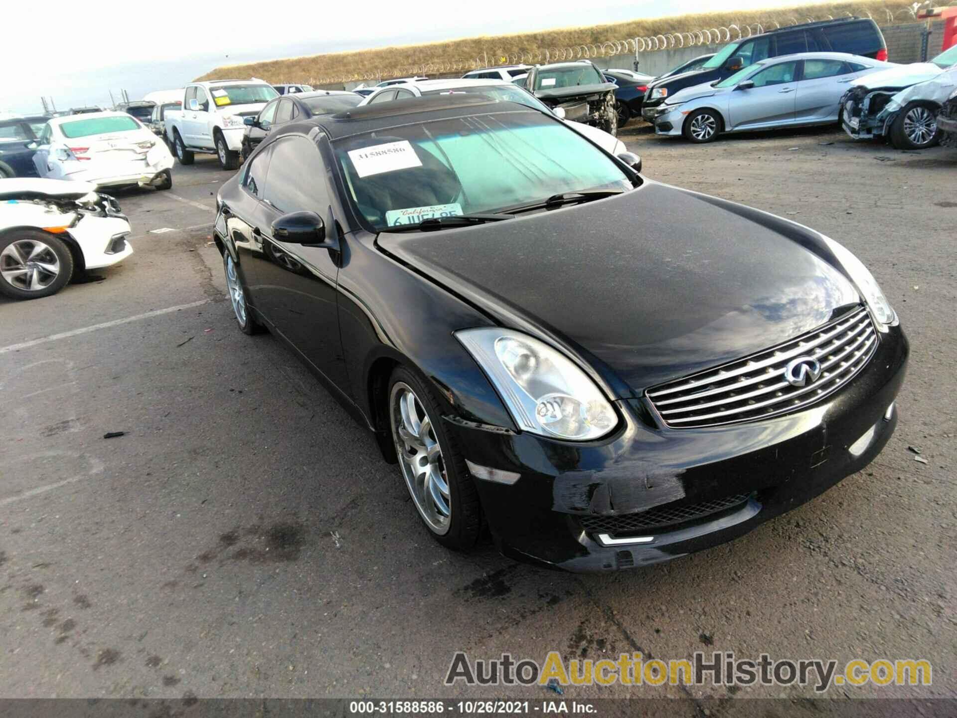 INFINITI G35 COUPE, JNKCV54E27M908985