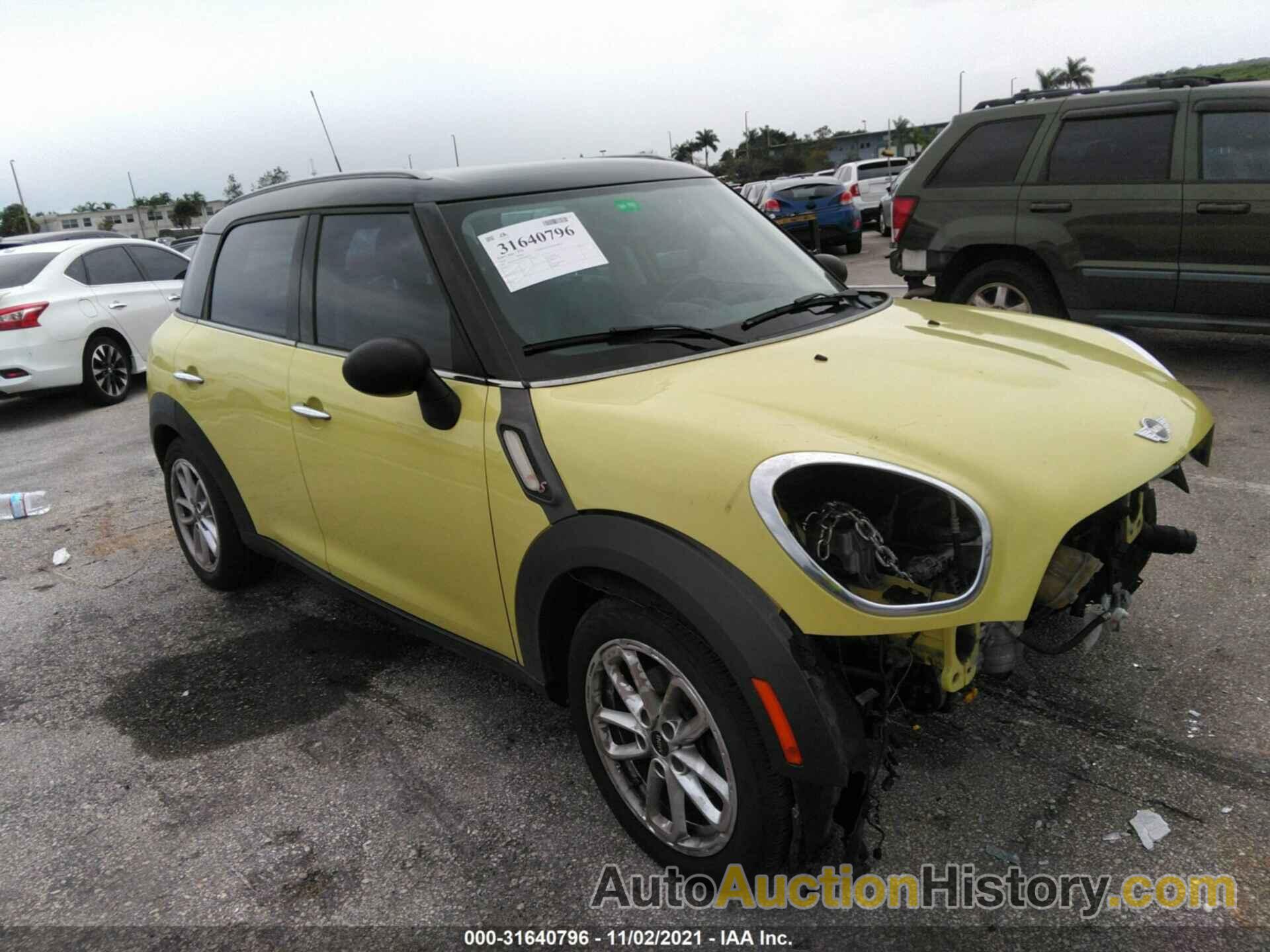 MINI COOPER COUNTRYMAN, WMWZB3C54BWM00330