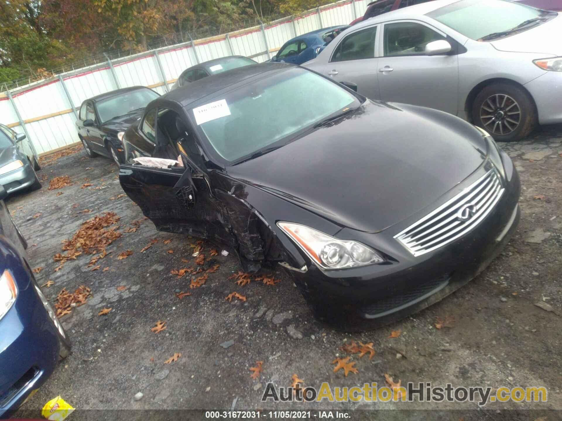 INFINITI G37 CONVERTIBLE BASE, JNKCV66E69M721612