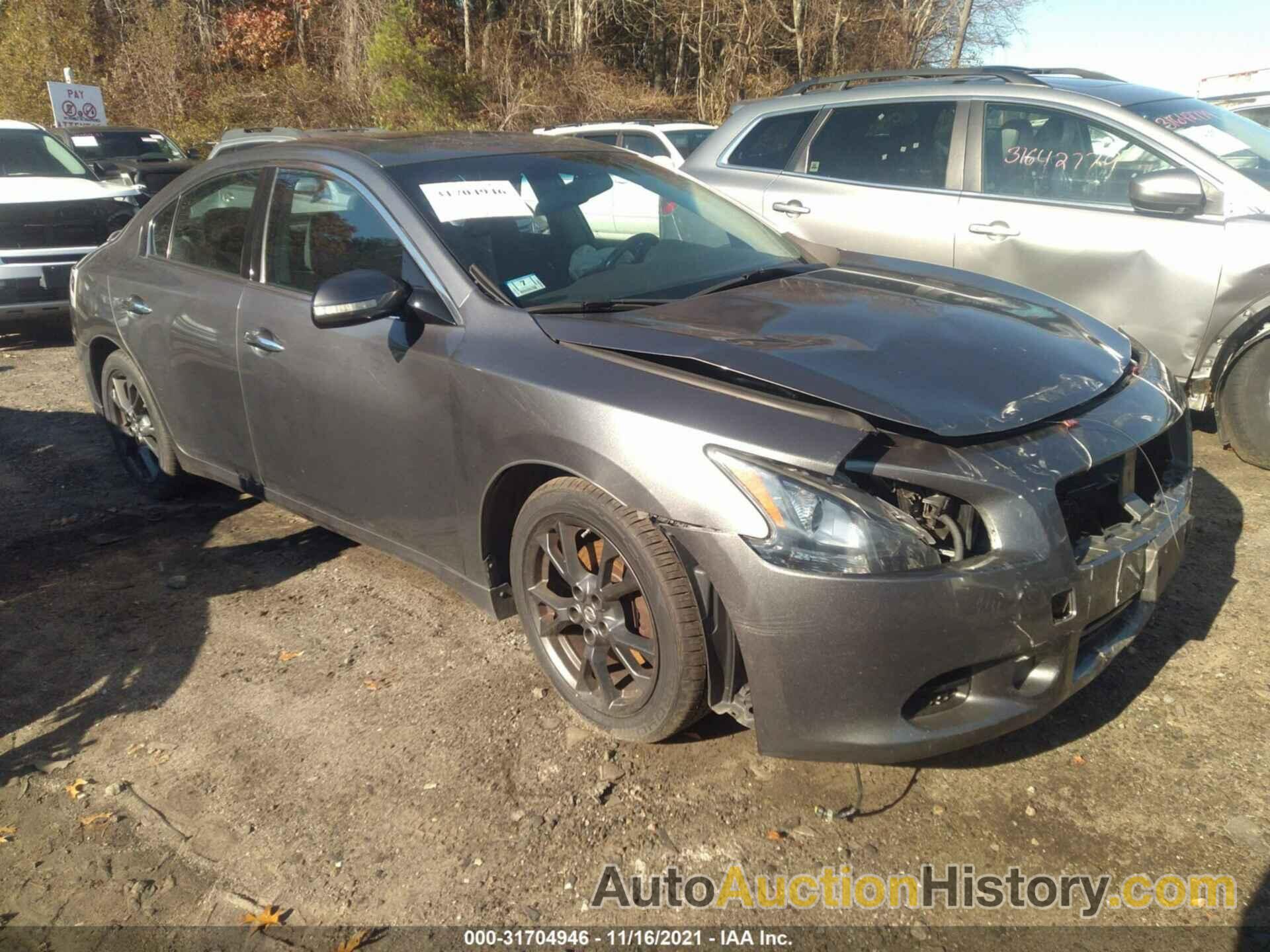 NISSAN MAXIMA 3.5 S, 1N4AA5AP6EC473293