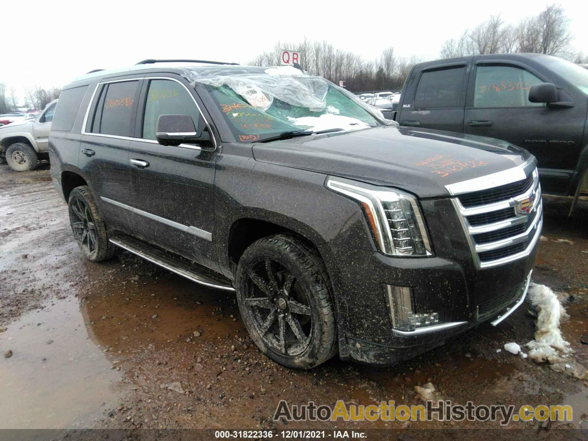 CADILLAC ESCALADE LUXURY, 1GYS4BKJ2HR352061