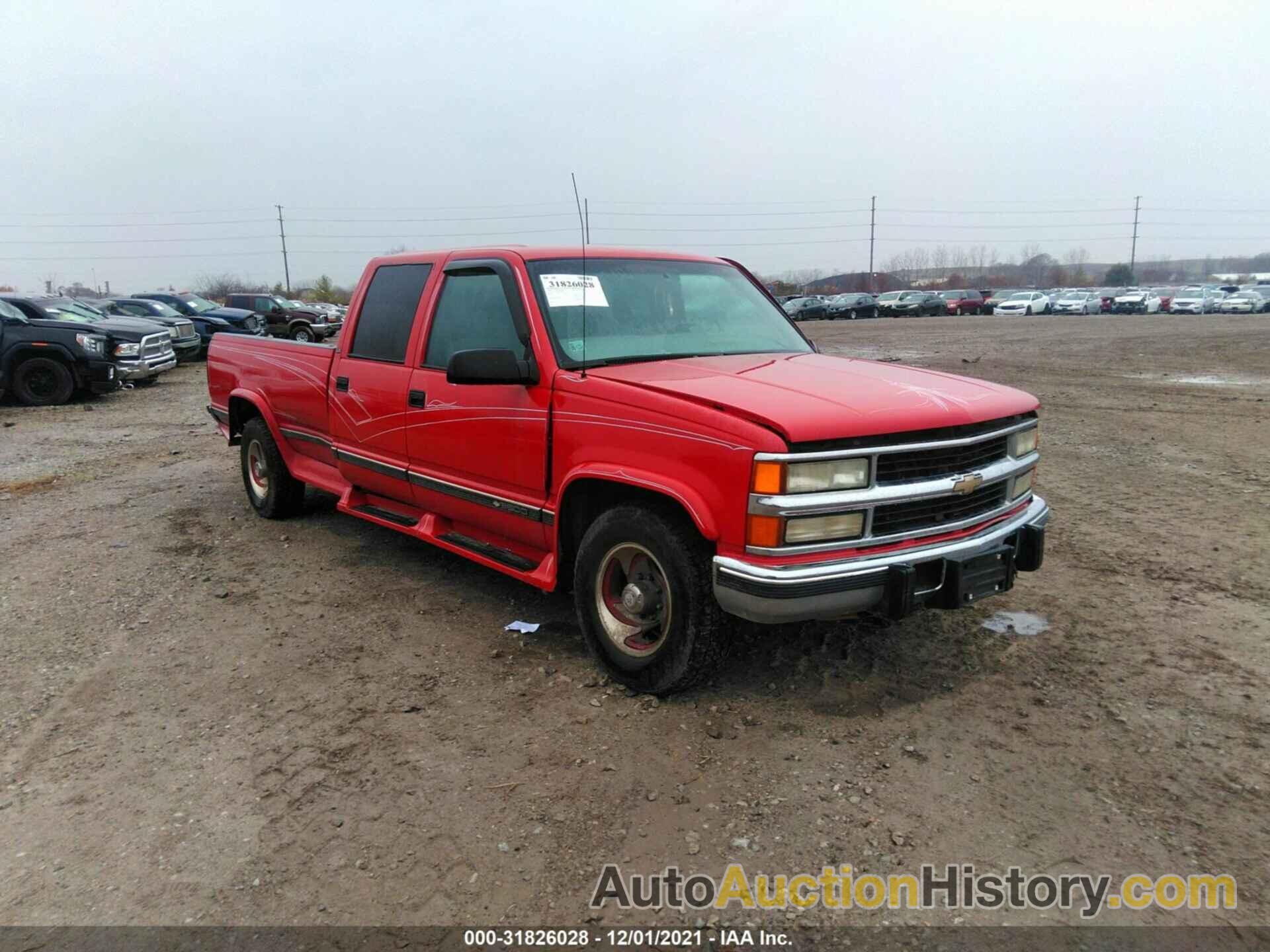 CHEVROLET C/K 3500 CREW CAB, 1GCGC33F0YF465510