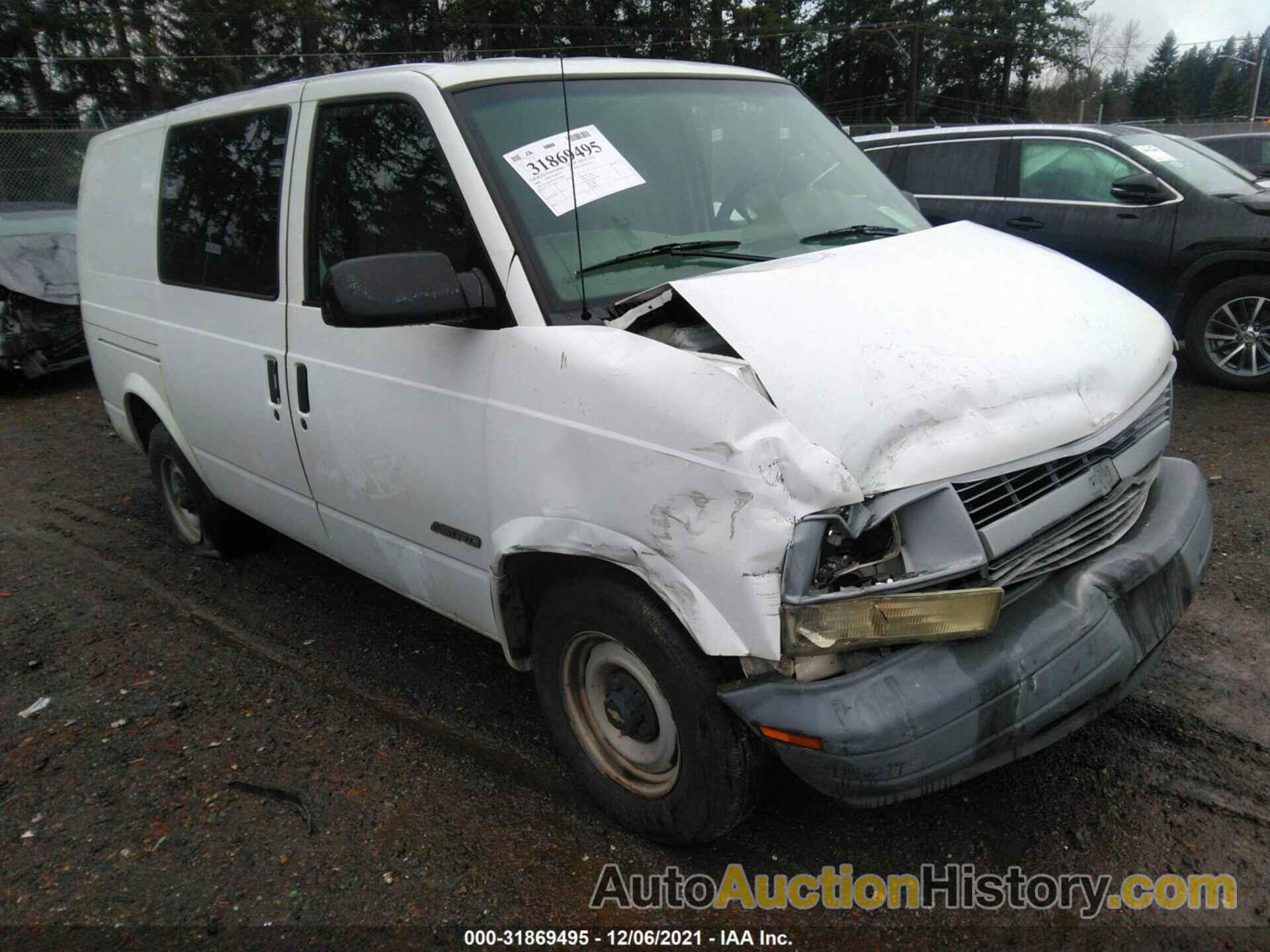 CHEVROLET ASTRO CARGO VAN, 1GCDM19W6YB108884