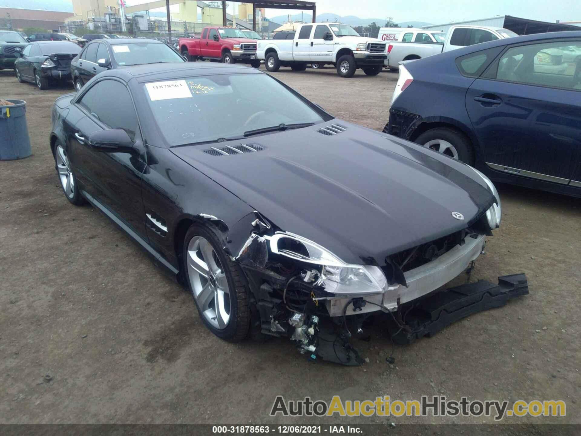 MERCEDES-BENZ SL-CLASS SL 550, WDBSK7BA1CF168263