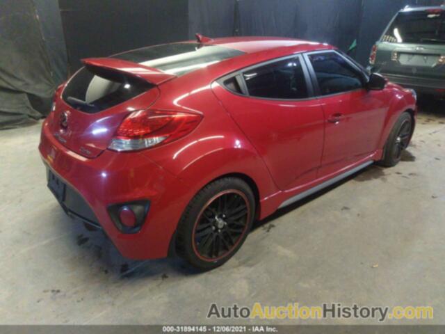 HYUNDAI VELOSTER TURBO W/BLACK, KMHTC6AE2EU199582