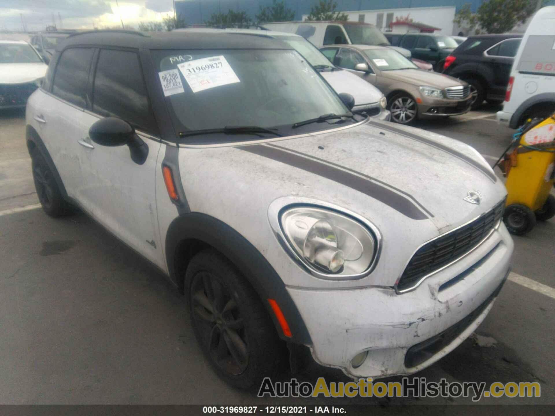 MINI COOPER COUNTRYMAN S ALL4, WMWZC5C50DWP33233