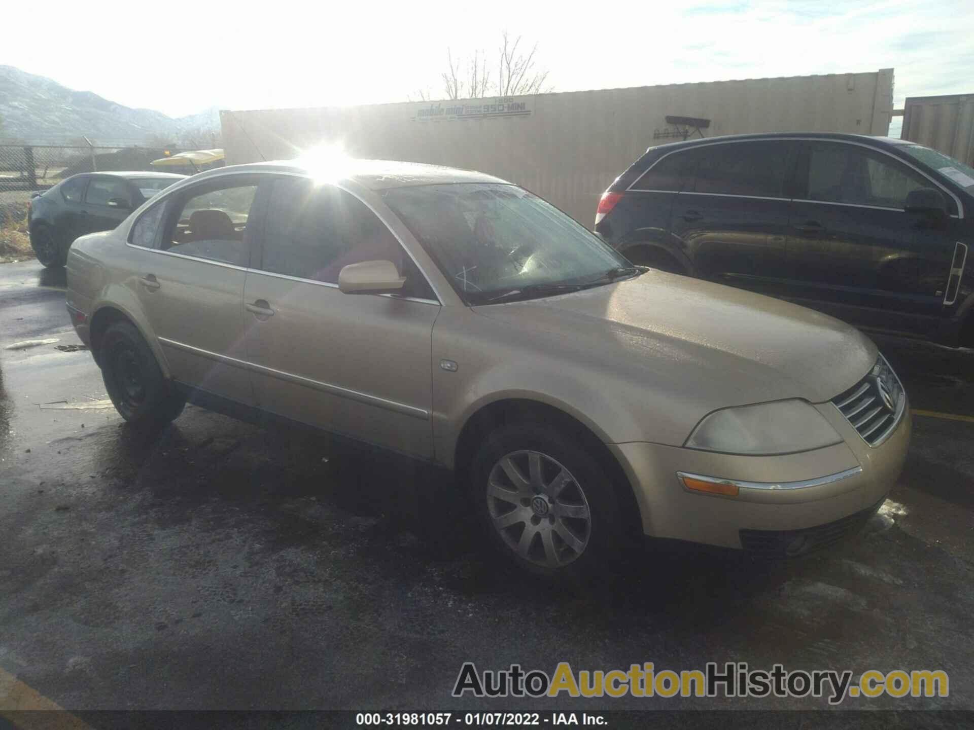 VOLKSWAGEN PASSAT GLS, WVWPD63BX1P273667