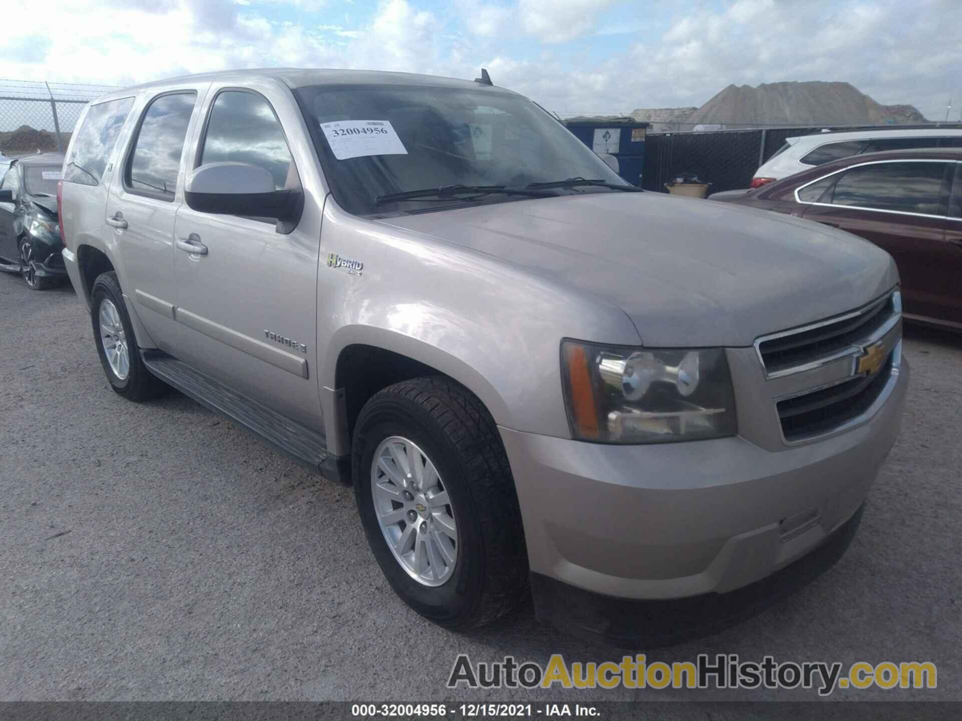 CHEVROLET TAHOE HYBRID, 1GNFC13568R205609