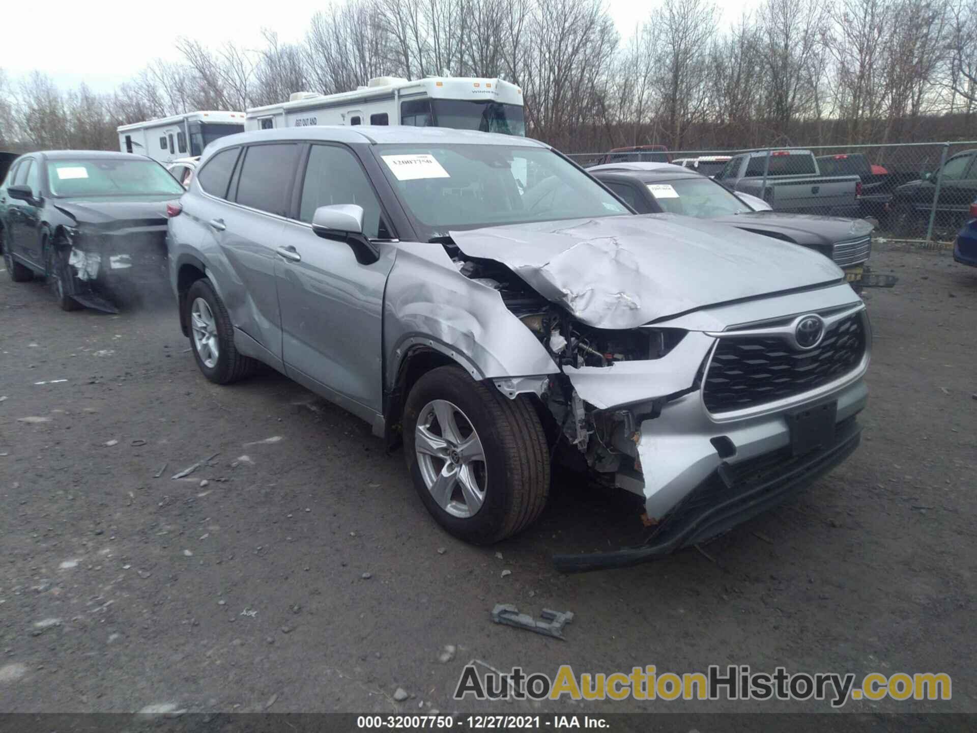 TOYOTA HIGHLANDER L, 5TDCZRBH1LS512488