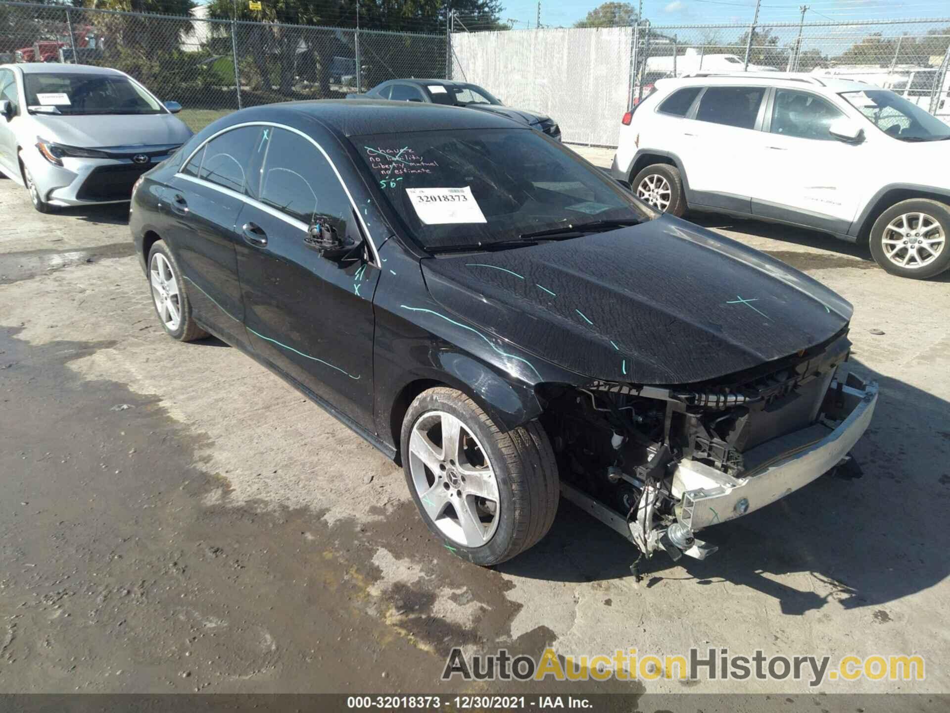 MERCEDES-BENZ CLA CLA 250, WDDSJ4EB1JN581283