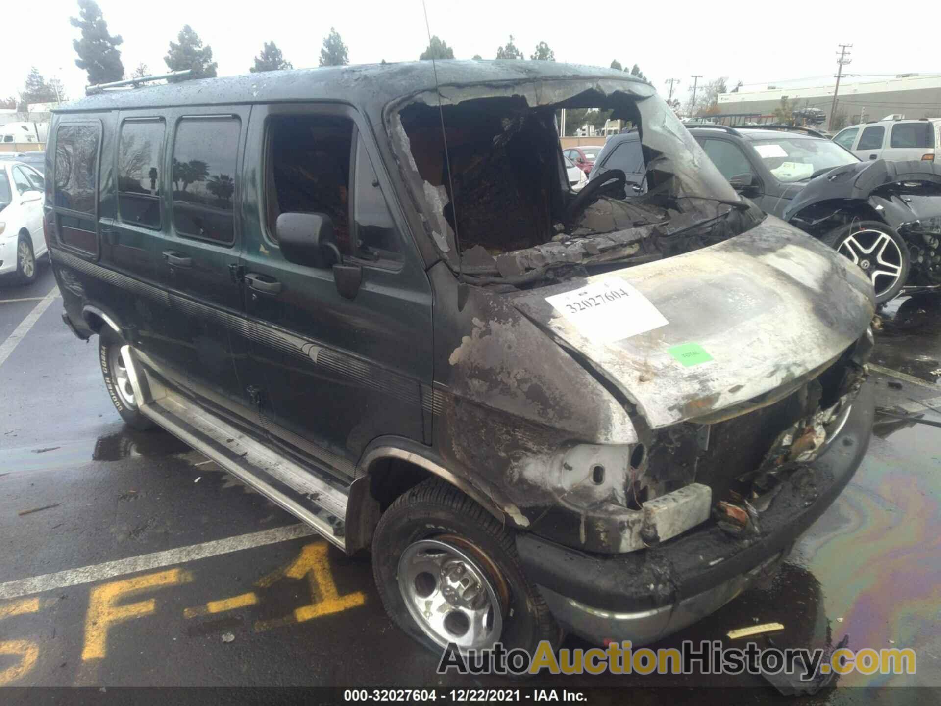 DODGE RAM VAN B2500, 2B6HB21Y9TK157031