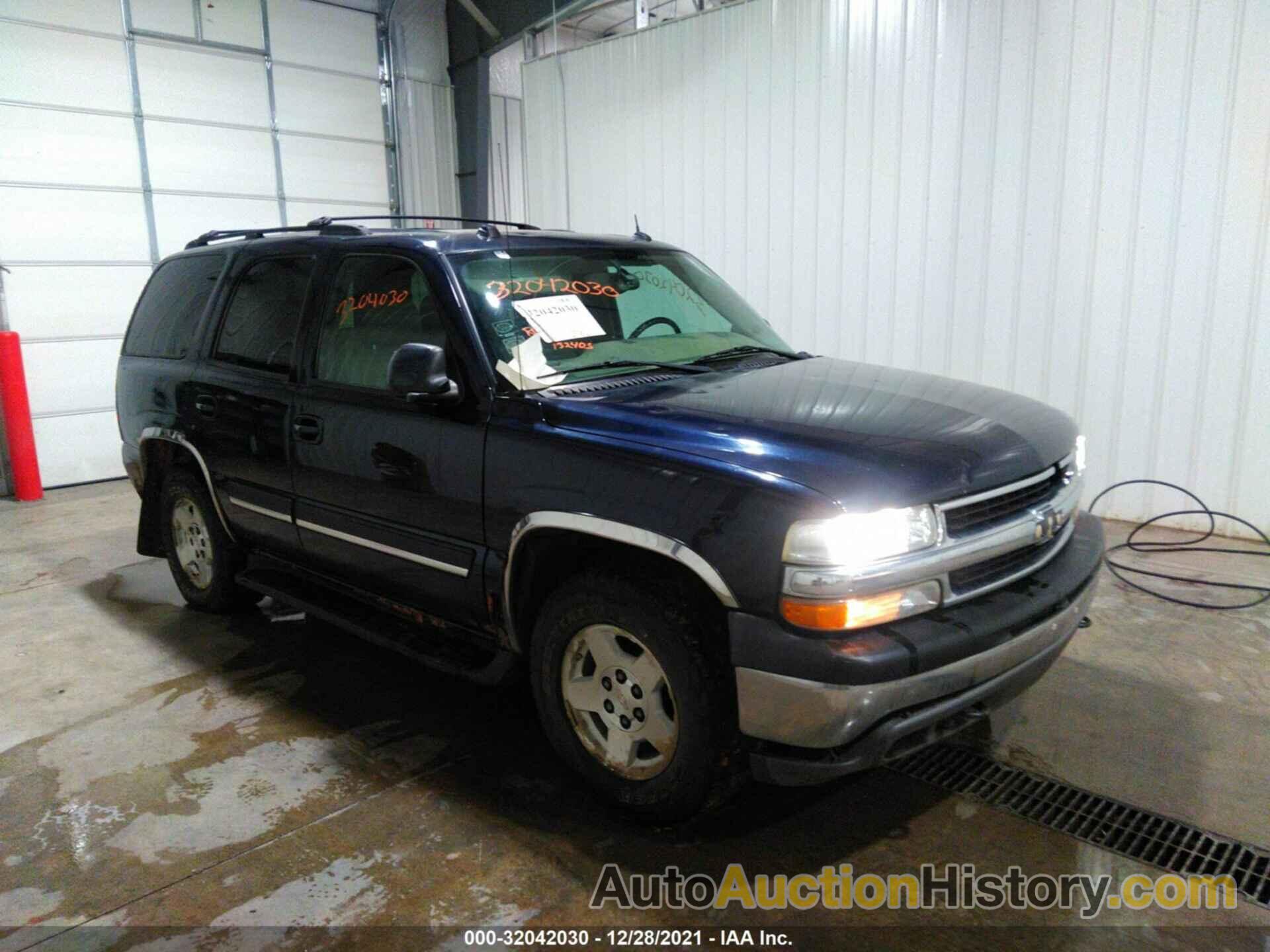 CHEVROLET TAHOE LT, 1GNEK13Z24J324722