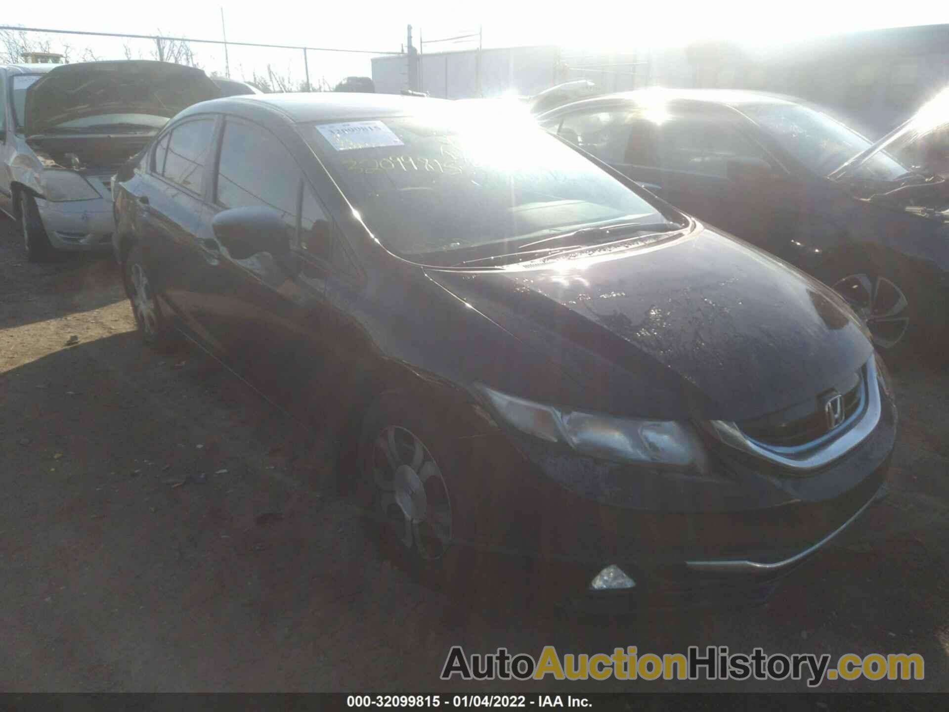 HONDA CIVIC HYBRID, 19XFB4F26EE000314