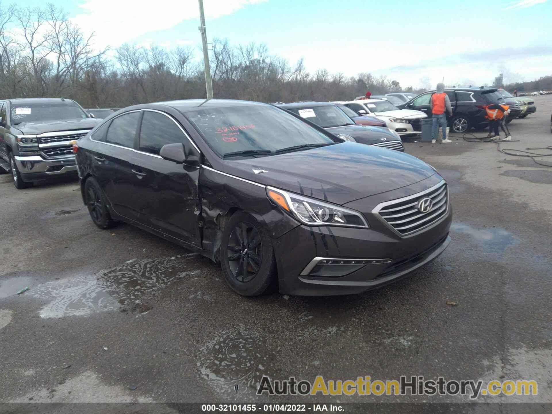 HYUNDAI SONATA 2.4L SE, 5NPE24AF0FH161101