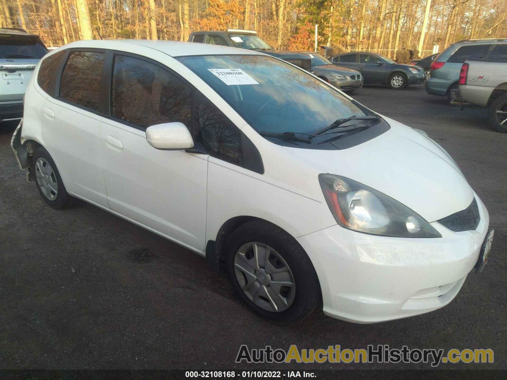 HONDA FIT, JHMGE8H34DC026293