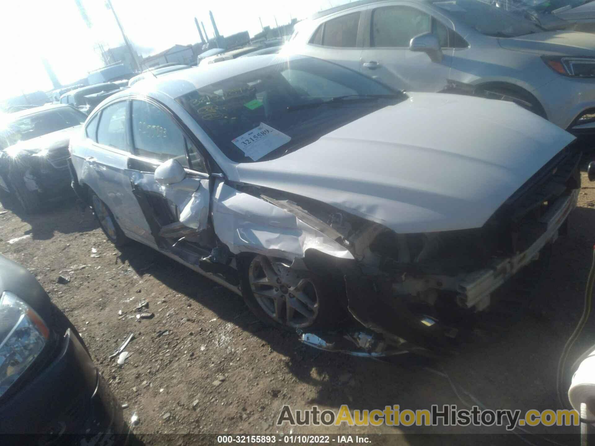 FORD FUSION SE, 3FA6P0H79DR358846