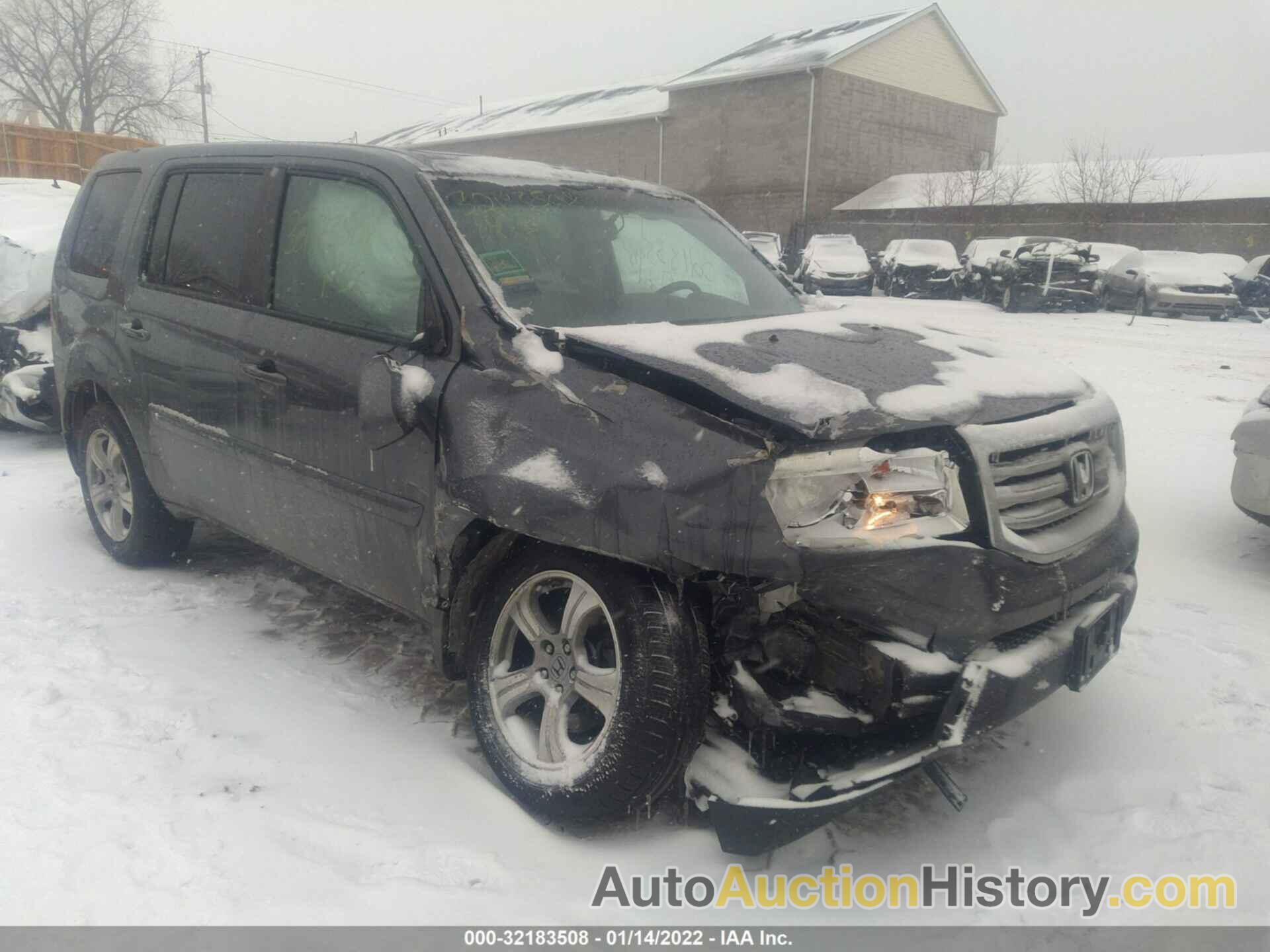 HONDA PILOT EX-L, 5FNYF4H5XDB047018