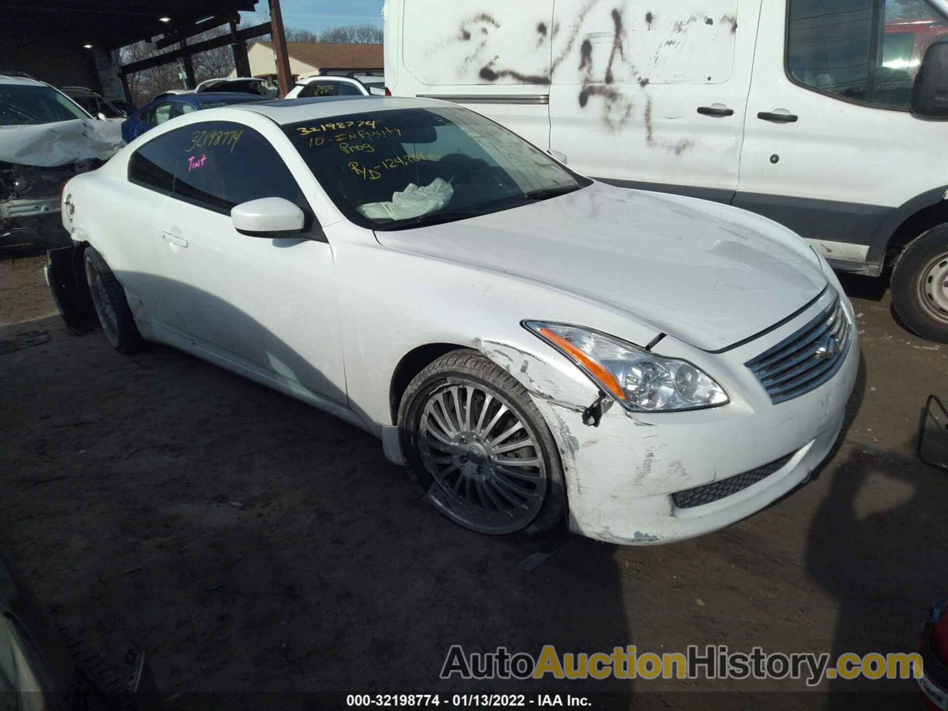 INFINITI G37 COUPE X, JN1CV6EL7AM152858