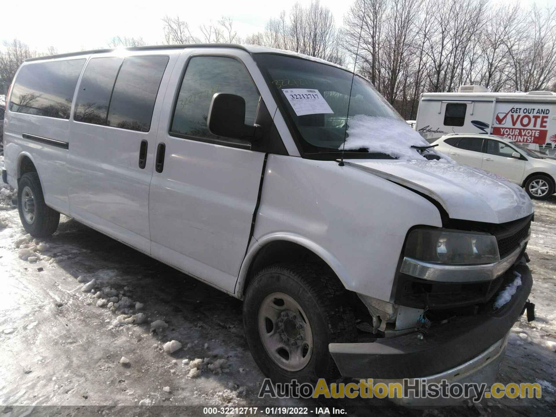 CHEVROLET EXPRESS PASSENGER, 1GAHG39U271173604