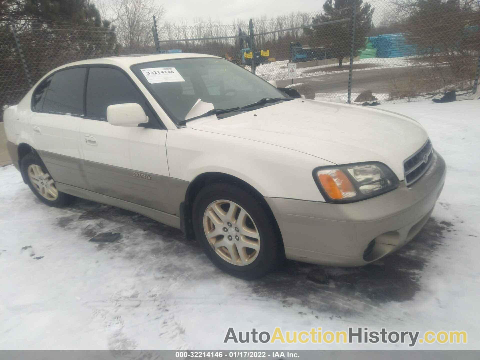 SUBARU LEGACY SEDAN OUTBACK LTD, 4S3BE6867Y7205453