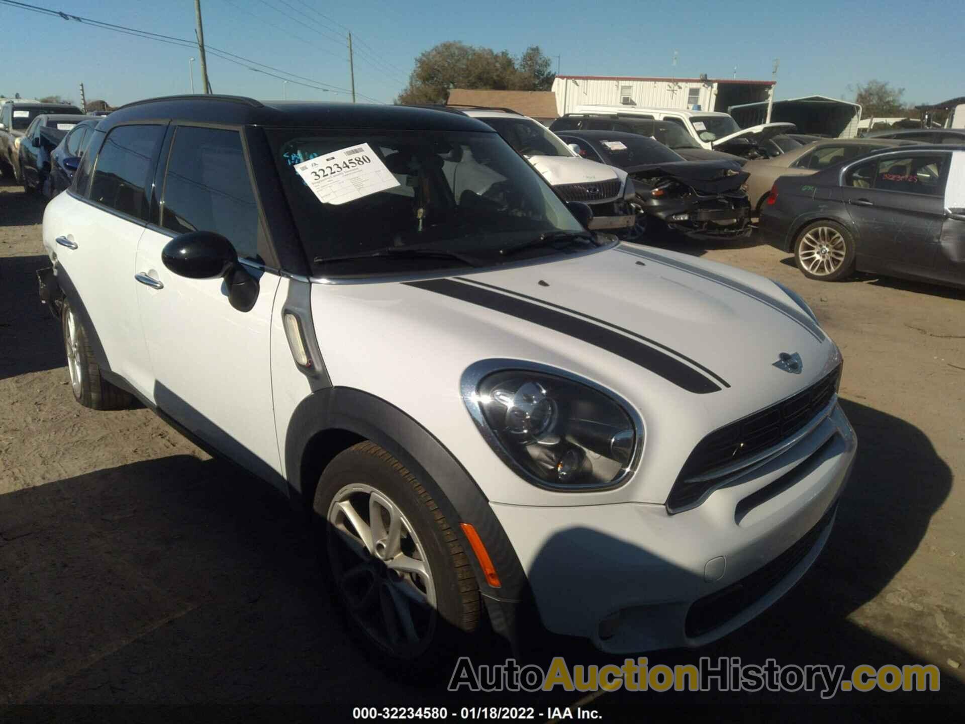 MINI COOPER COUNTRYMAN S, WMWZC3C5XGWT09261