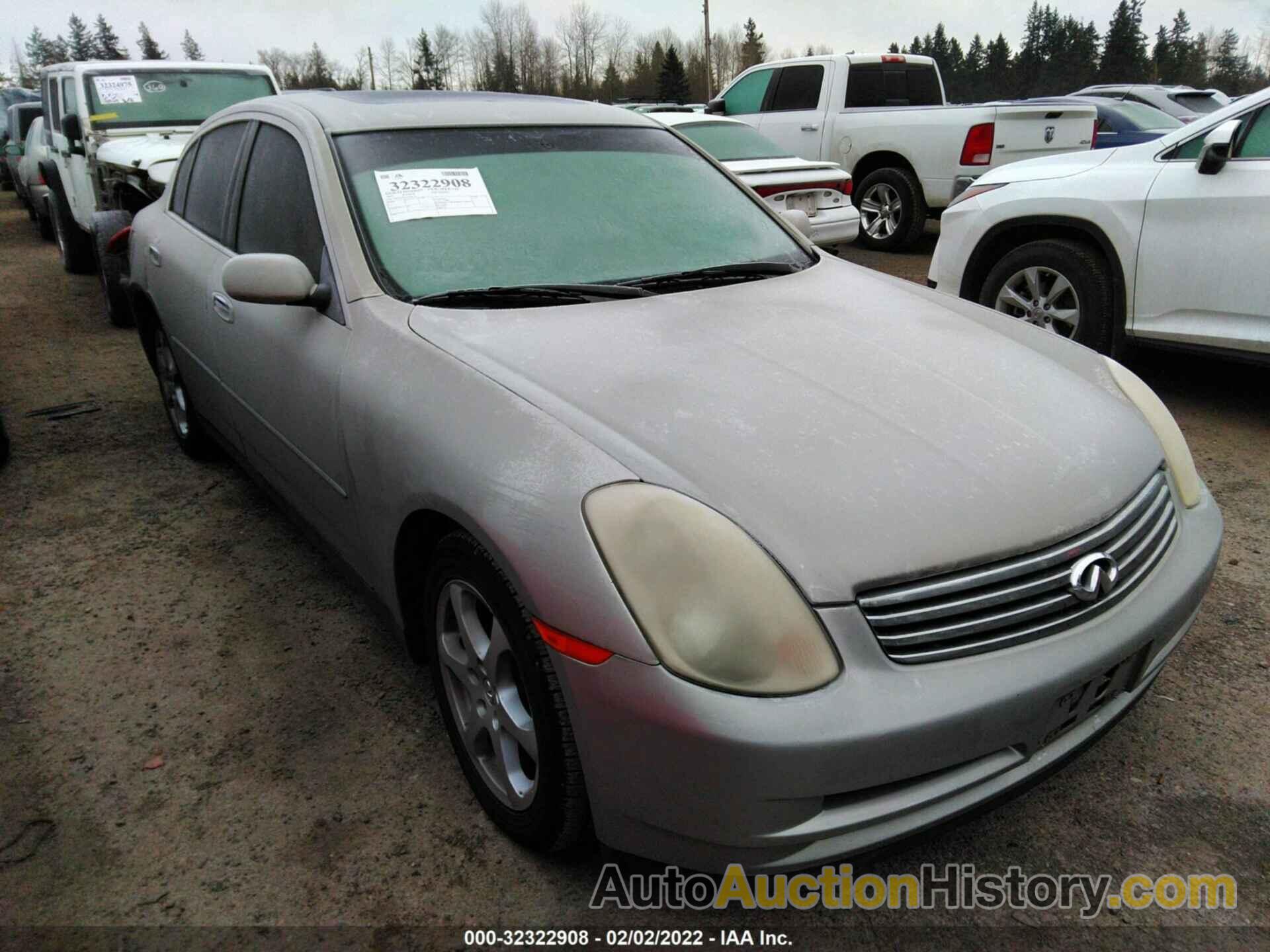 INFINITI G35 SEDAN W/LEATHER, JNKCV51E43M325140