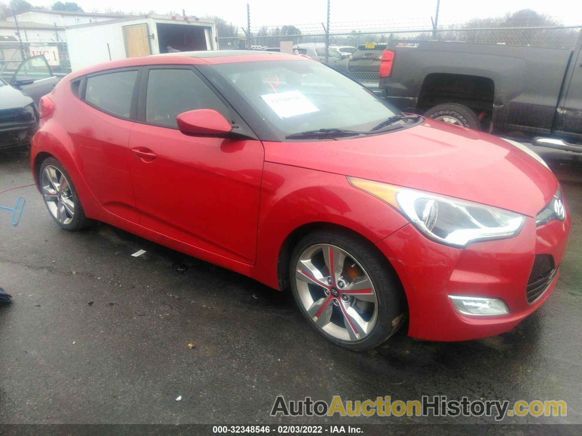 HYUNDAI VELOSTER, KMHTC6AD6GU296276