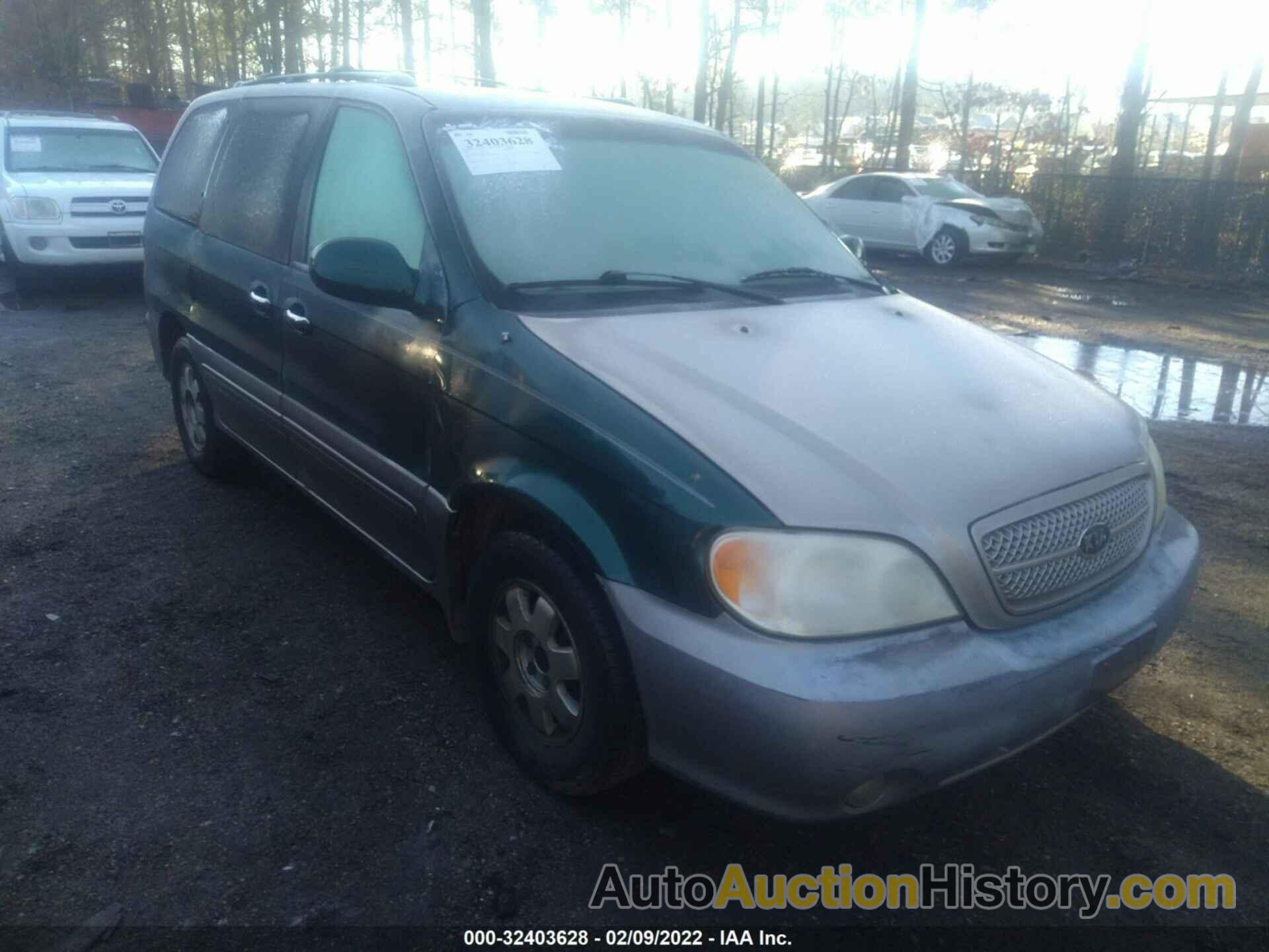 KIA SEDONA EX, KNDUP131036432581