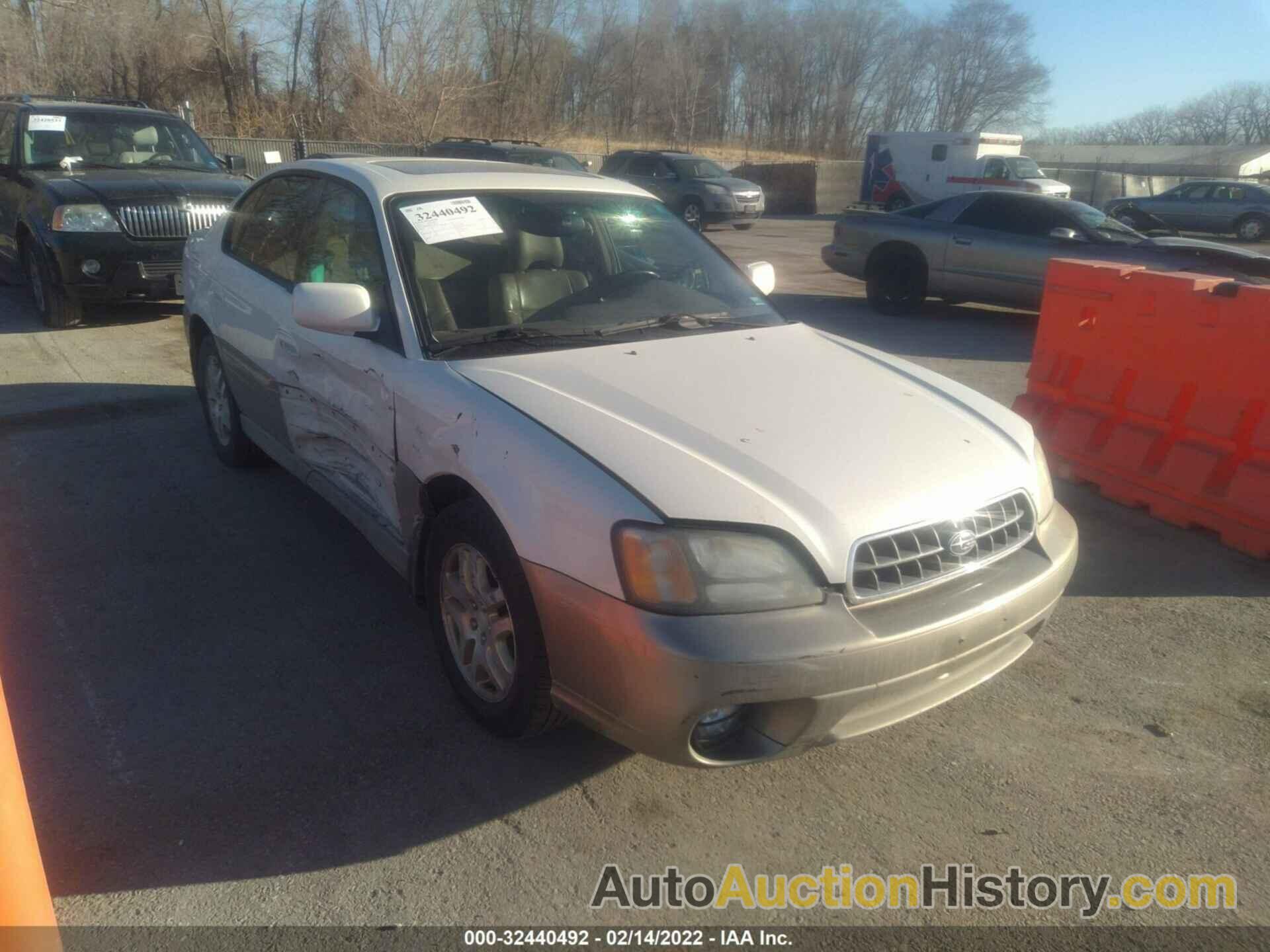 SUBARU LEGACY SEDAN OUTBACK LTD, 4S3BE686737202349