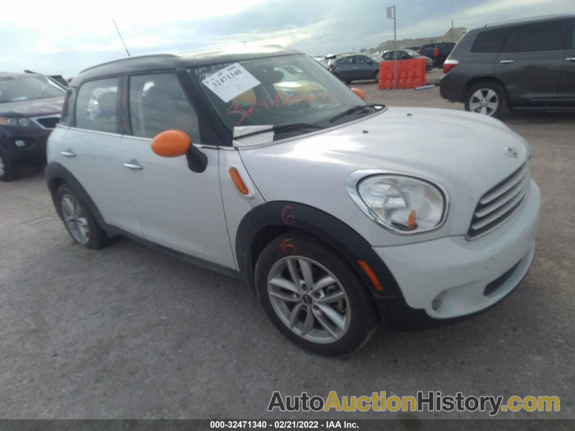 MINI COOPER COUNTRYMAN, WMWZB3C57EWM32029