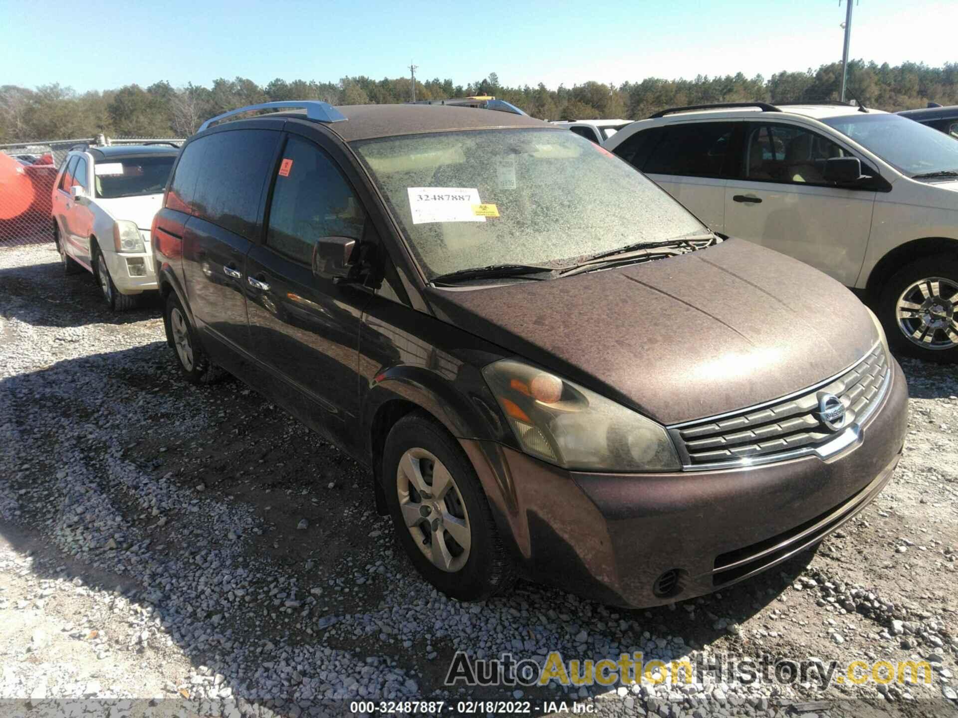 NISSAN QUEST S, 5N1BV28UX7N123083