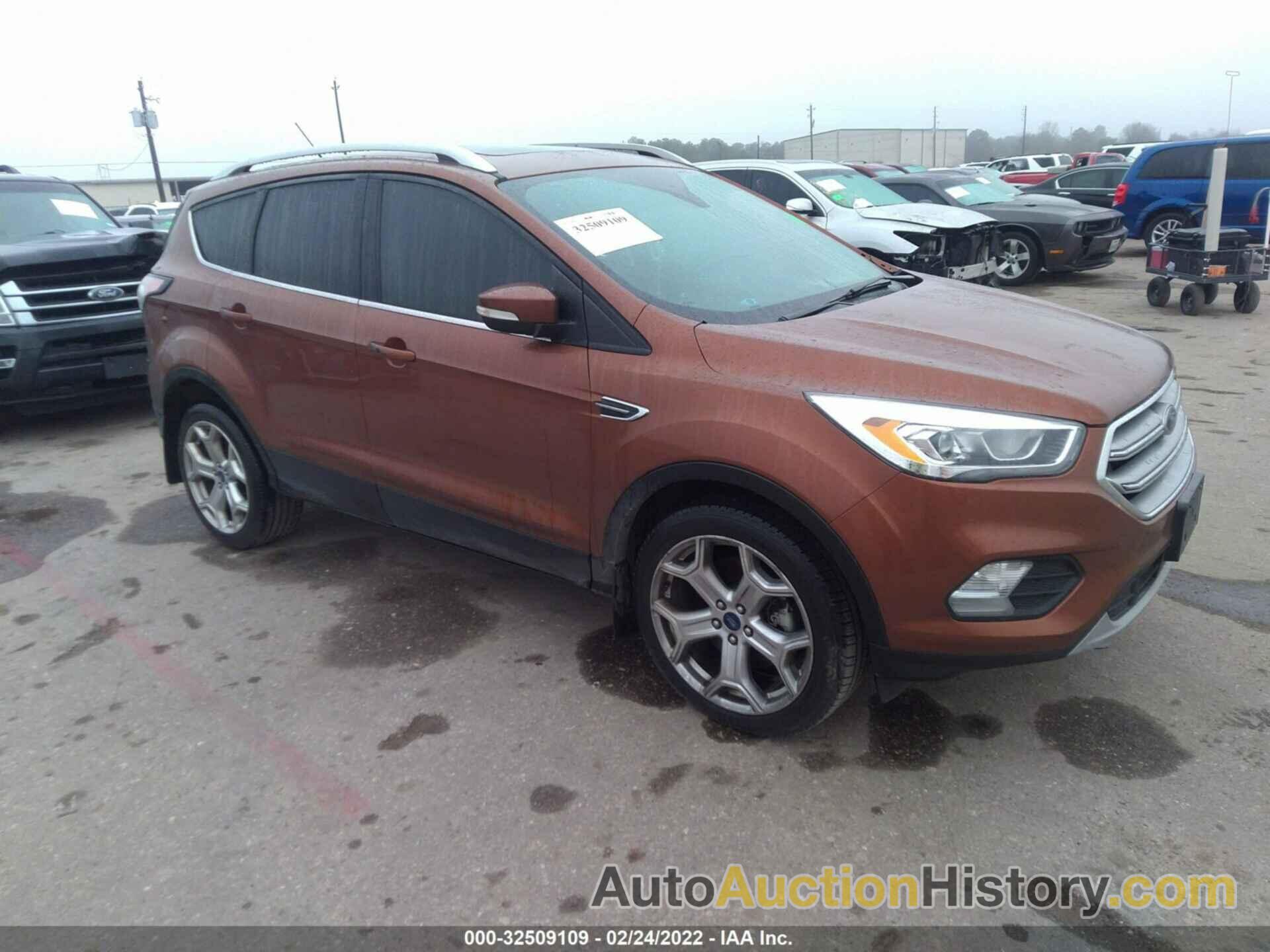 FORD ESCAPE TITANIUM, 1FMCU9J97HUE71498