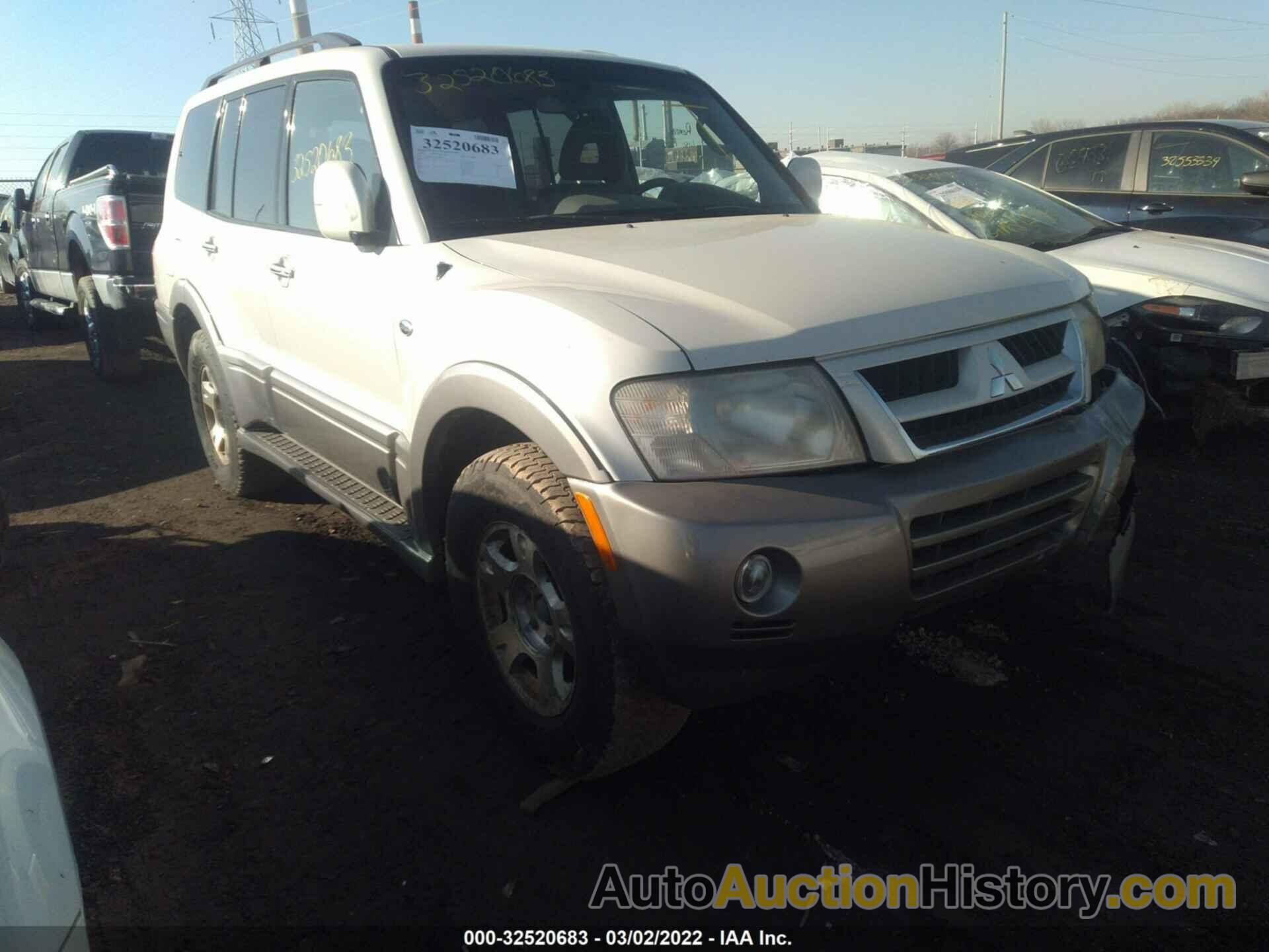 MITSUBISHI MONTERO LTD, JA4MW51S64J009812