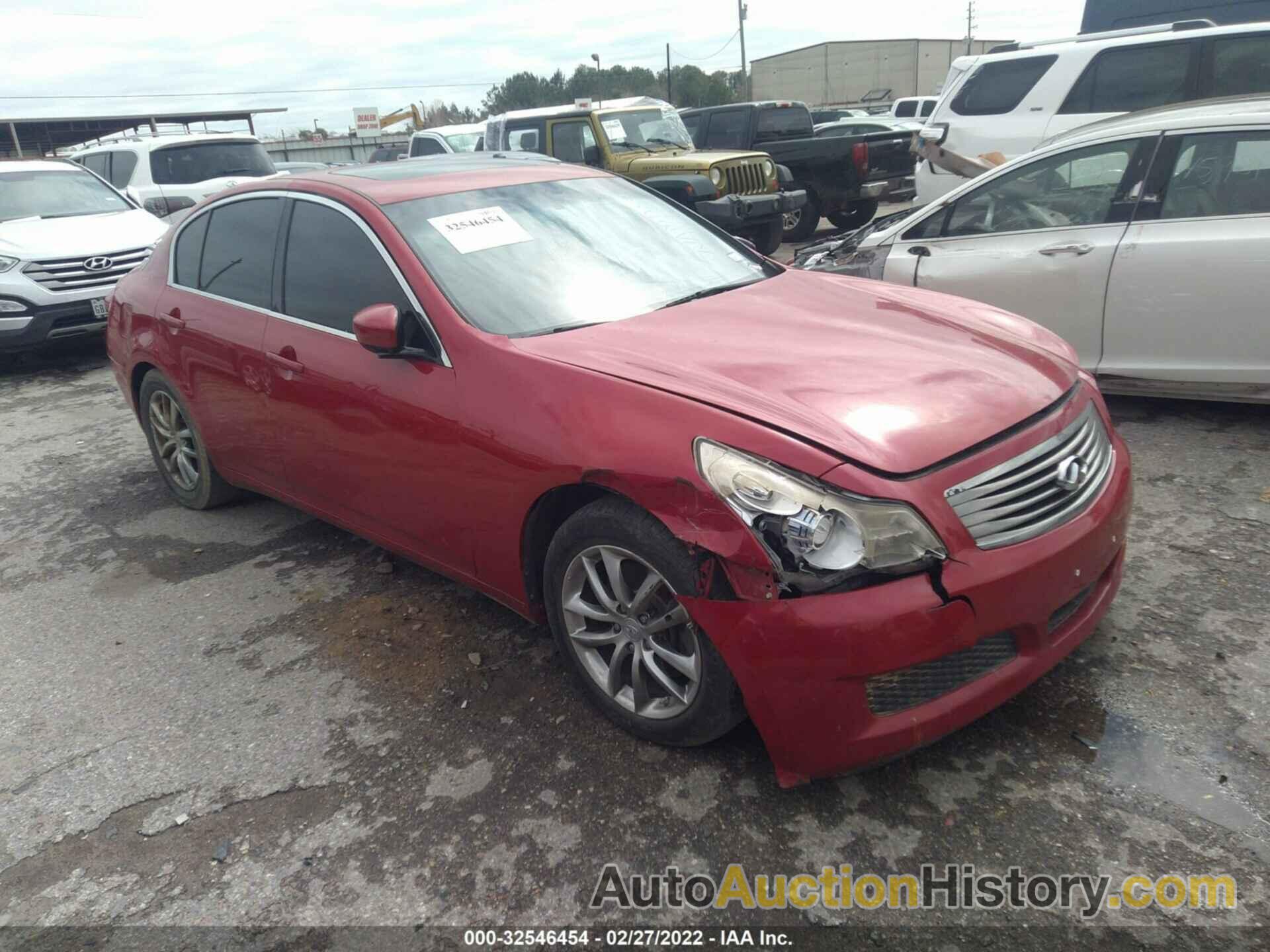 INFINITI G37 SEDAN JOURNEY, JNKCV61E19M302137