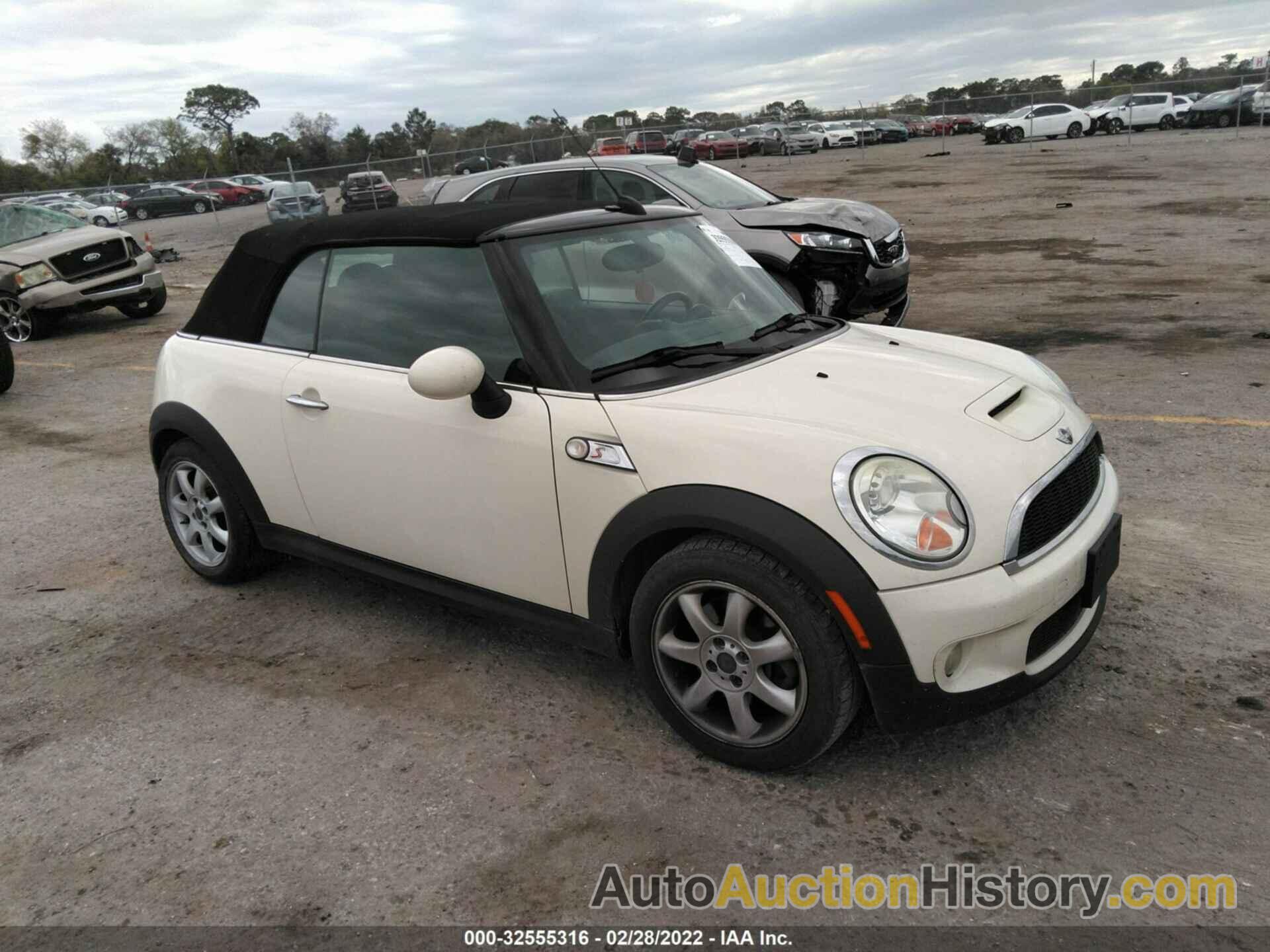 MINI COOPER CONVERTIBLE S, WMWMS3C59ATZ85187