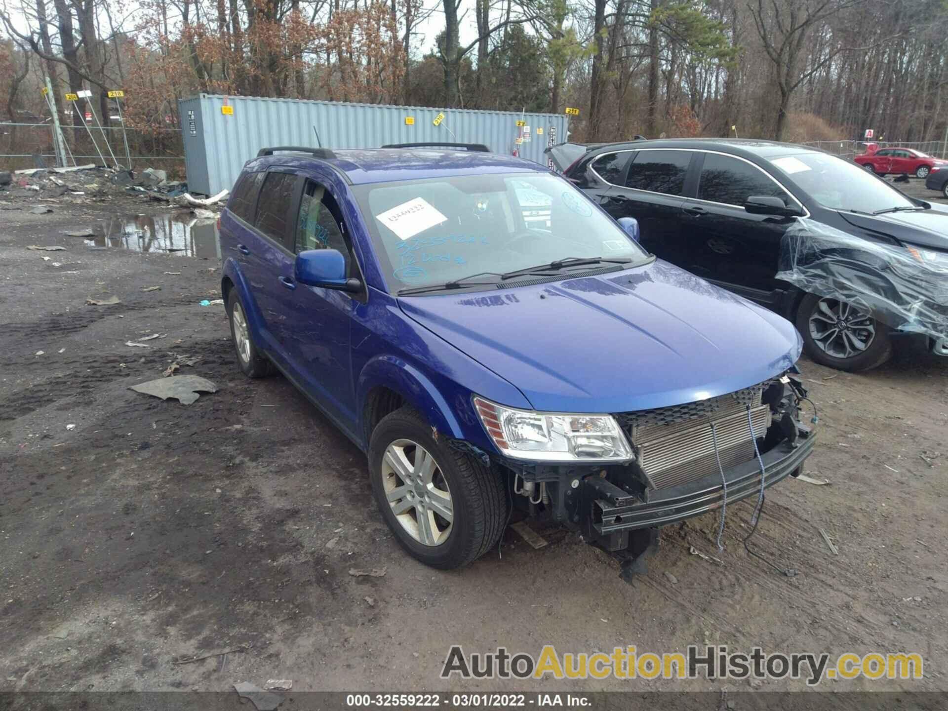 DODGE JOURNEY SXT, 3C4PDCBB7CT304467