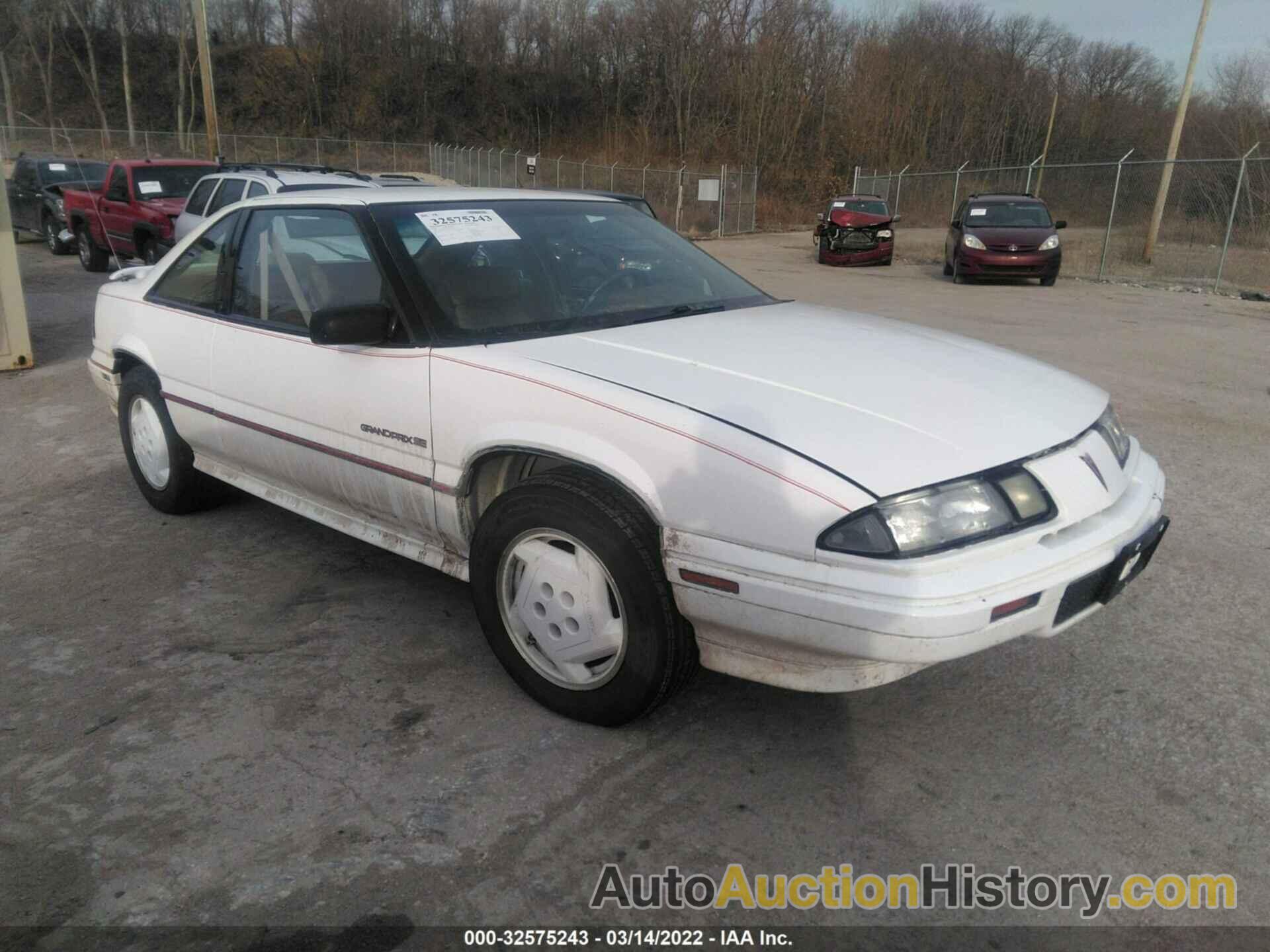 PONTIAC GRAND PRIX SE, 1G2WP14T7KF330948