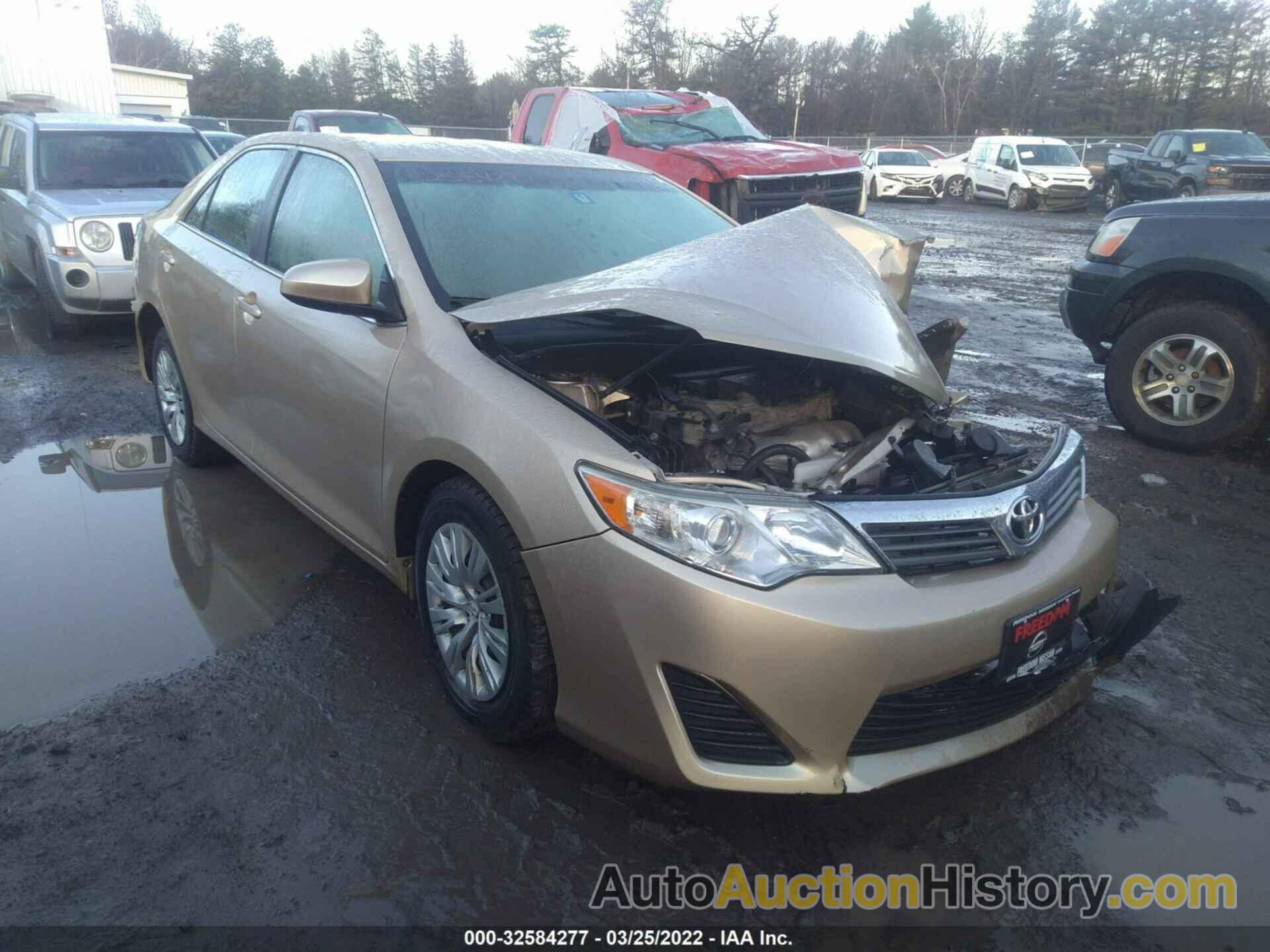TOYOTA CAMRY L/LE/SE/XLE, 4T1BF1FK5CU505661
