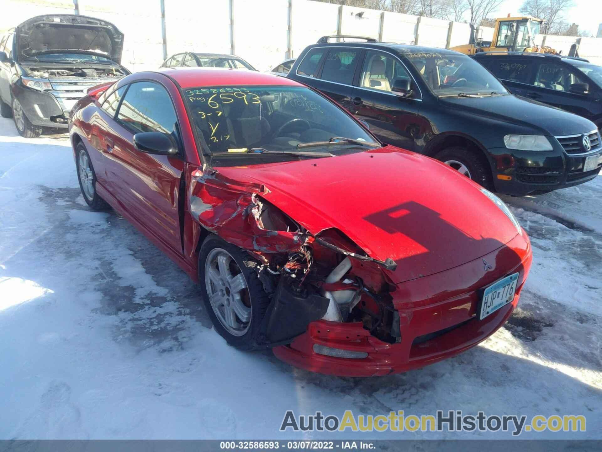 MITSUBISHI ECLIPSE GT, 4A3AC84L7YE033393