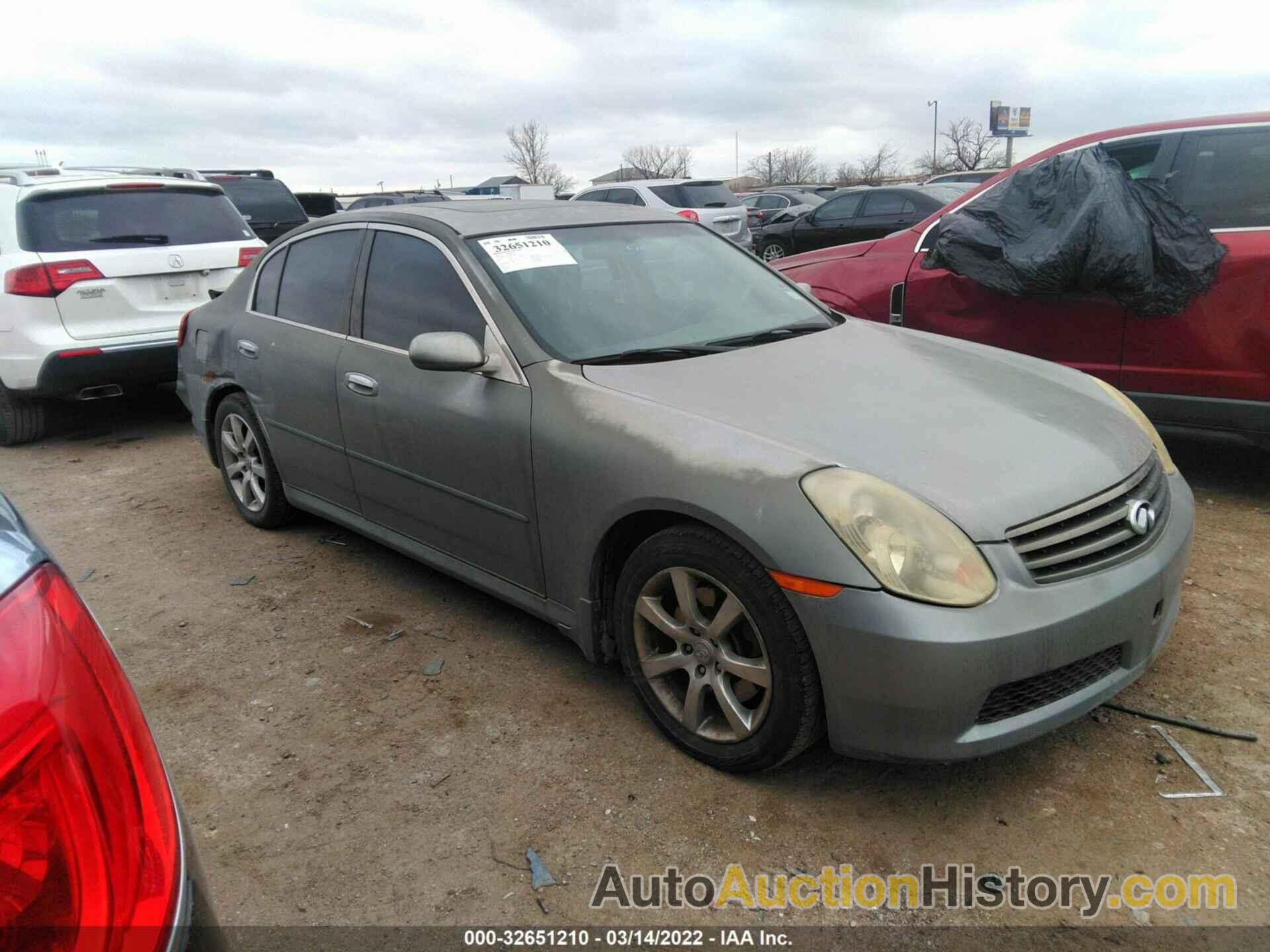 INFINITI G35 SEDAN, JNKCV51E66M514831