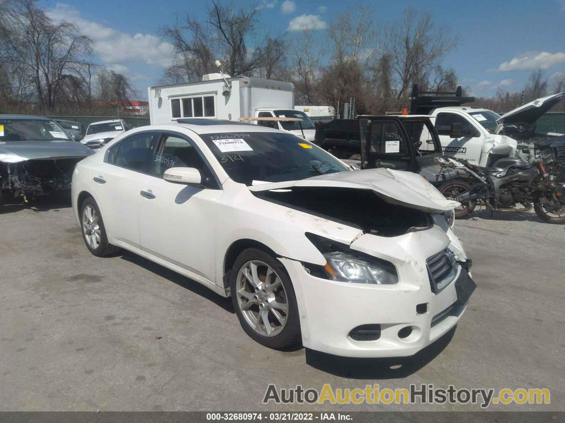 NISSAN MAXIMA 3.5 SV, 1N4AA5AP2CC849209