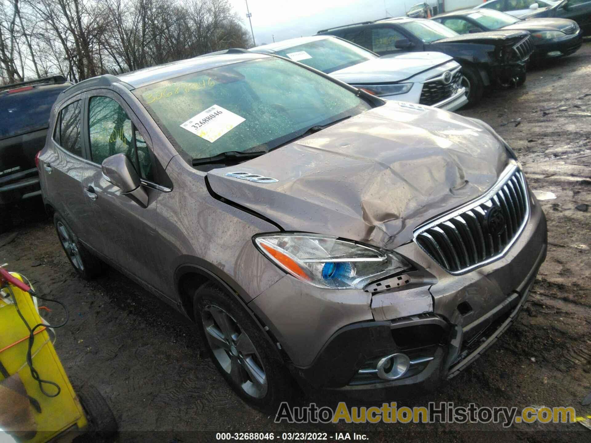 BUICK ENCORE LEATHER, KL4CJCSB4EB572284