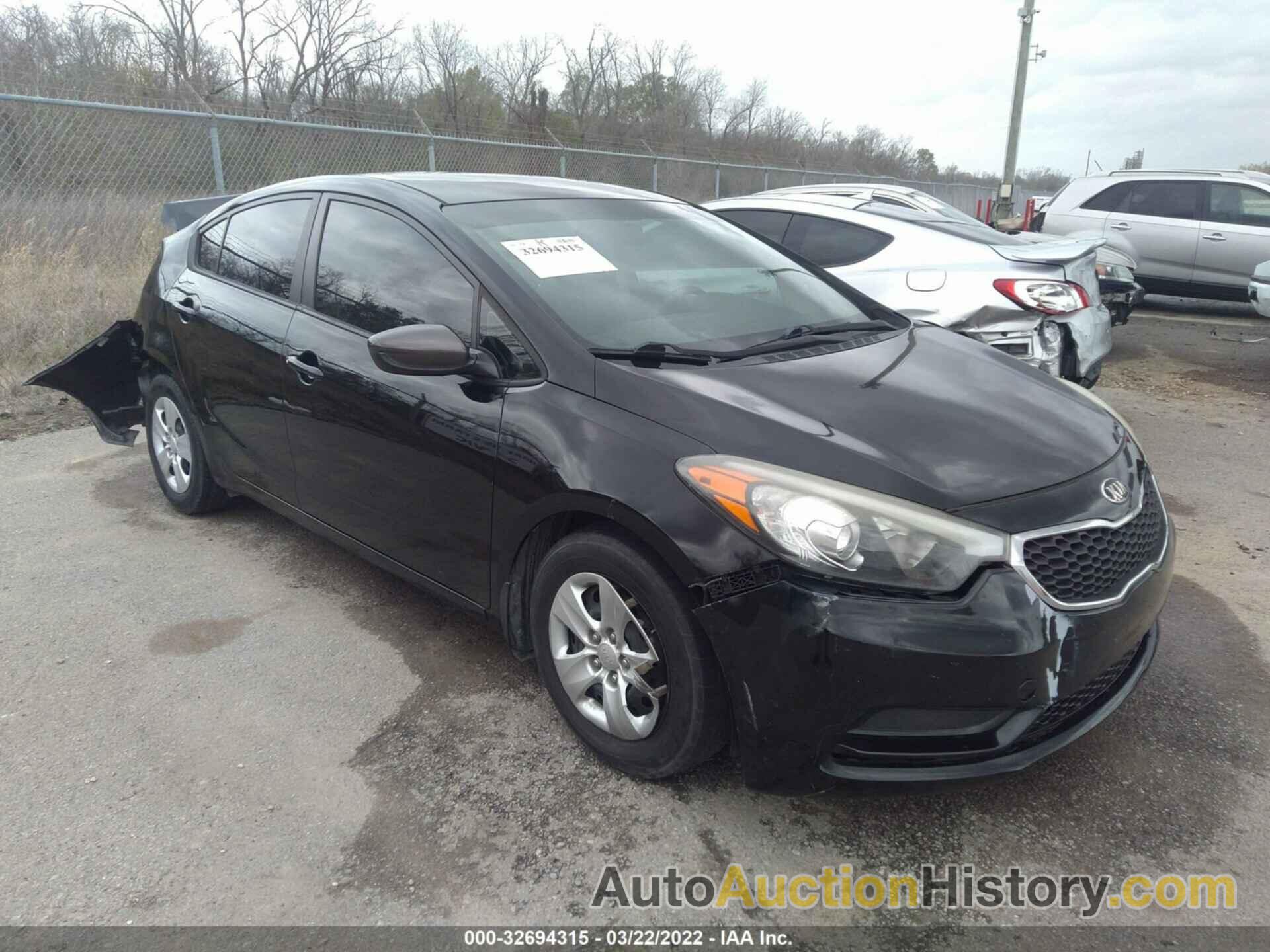 KIA FORTE LX, KNAFK4A69F5269606