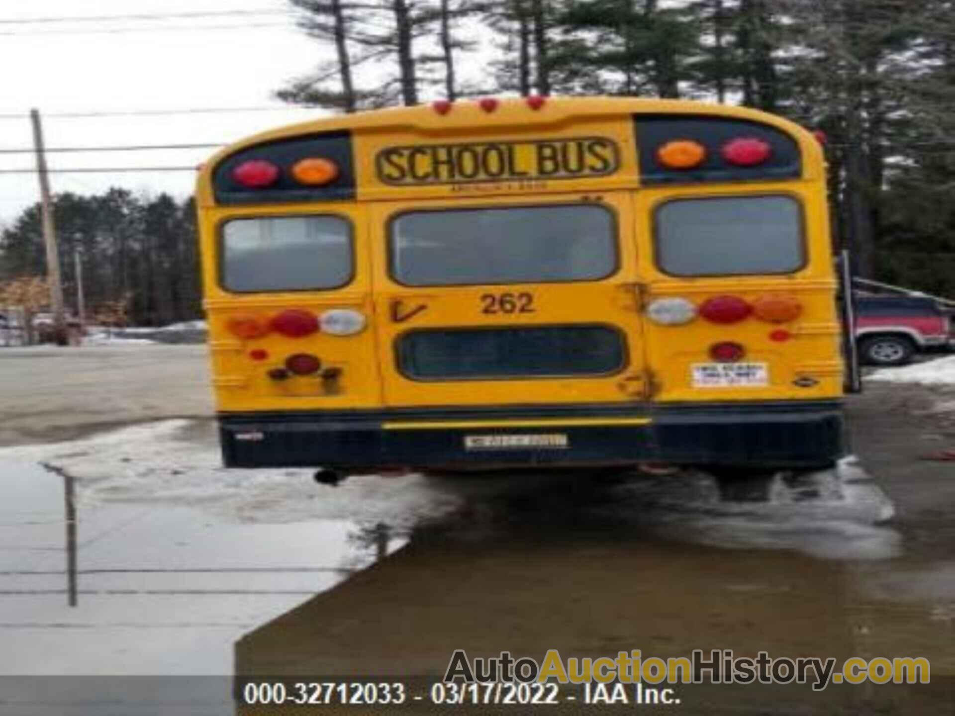 BLUE BIRD SCHOOL BUS / TRANSIT BUS, 1BAKFCBA7EF296423