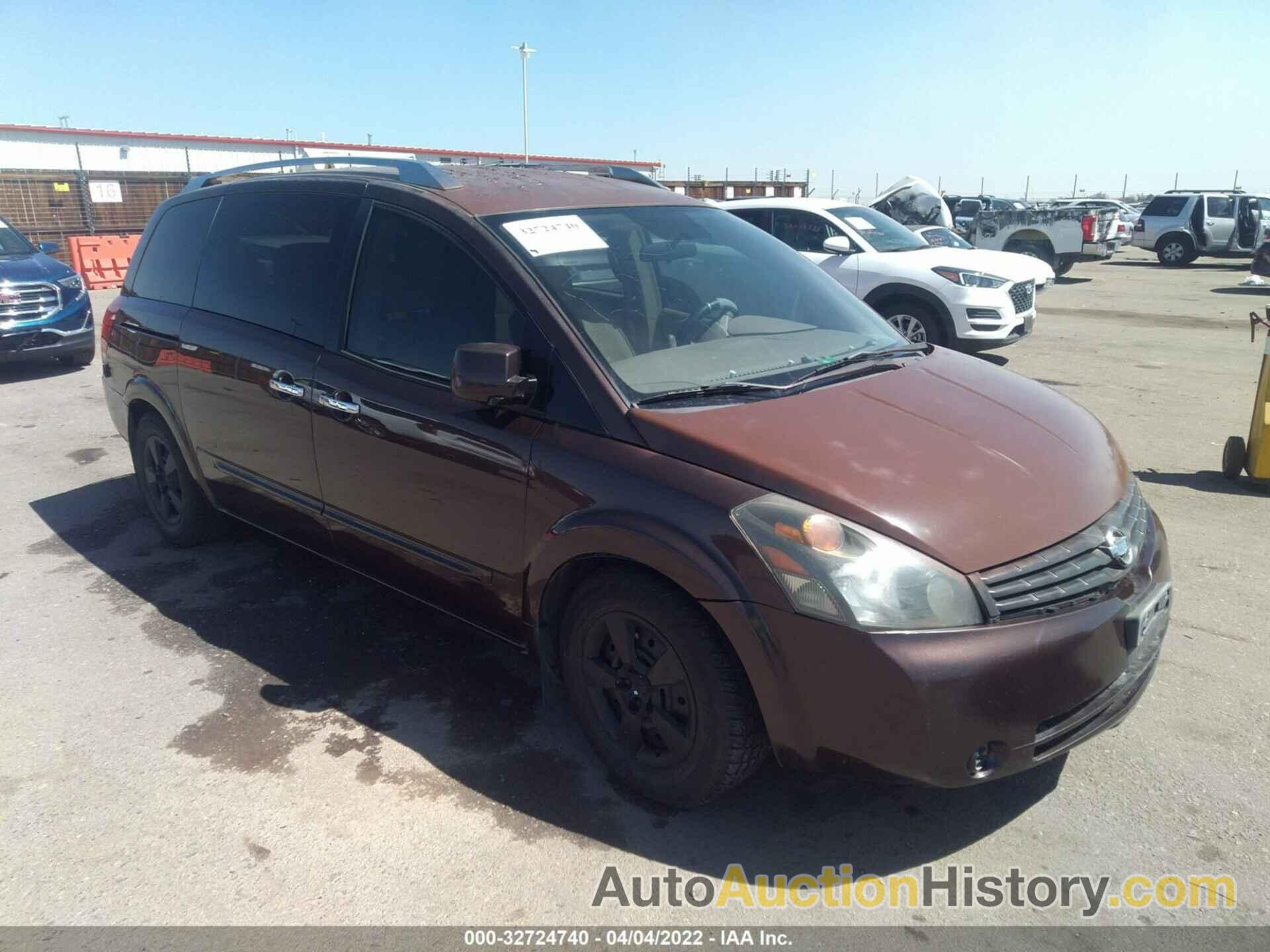 NISSAN QUEST S, 5N1BV28U87N124717