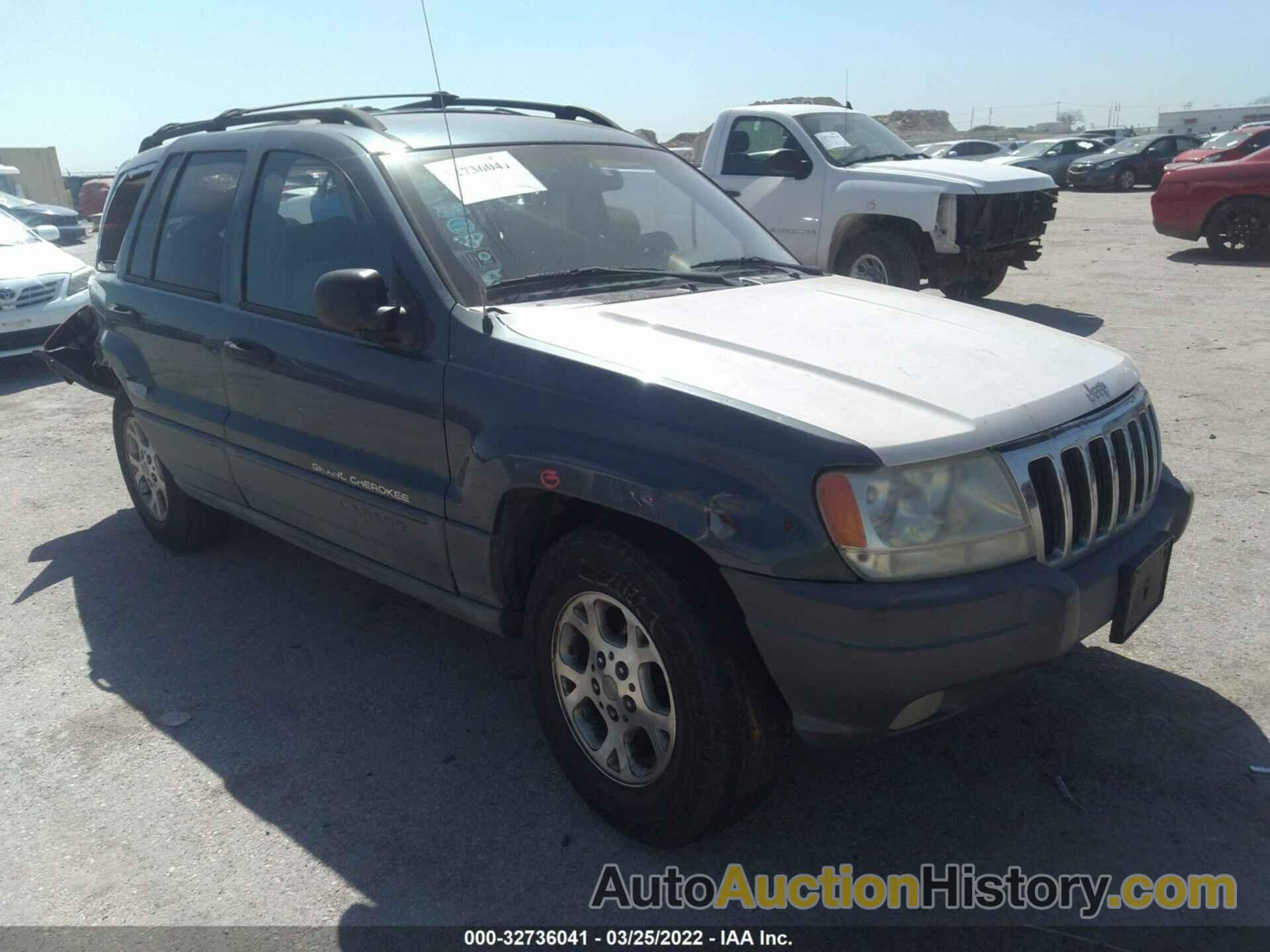 JEEP GRAND CHEROKEE LAREDO, 1J4GW48S91C708865