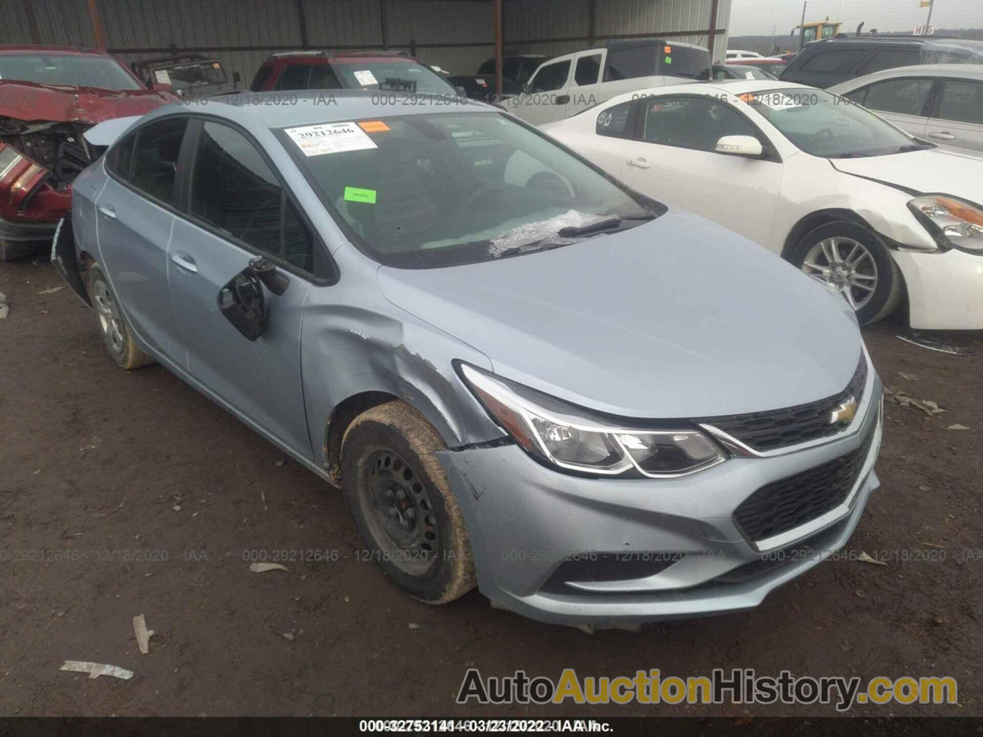 CHEVROLET CRUZE LS, 1G1BC5SM5H7166376