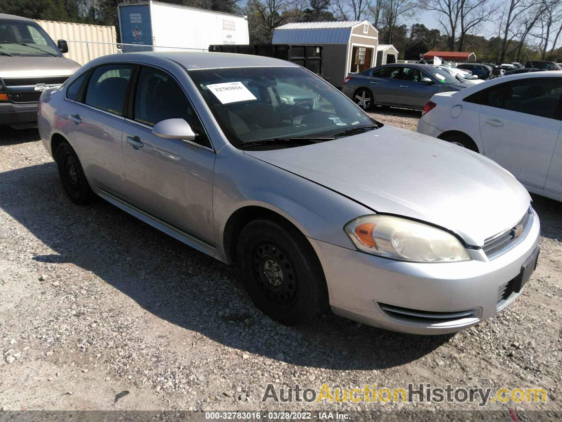 CHEVROLET IMPALA POLICE POLICE, 2G1WD5EM3B1304981